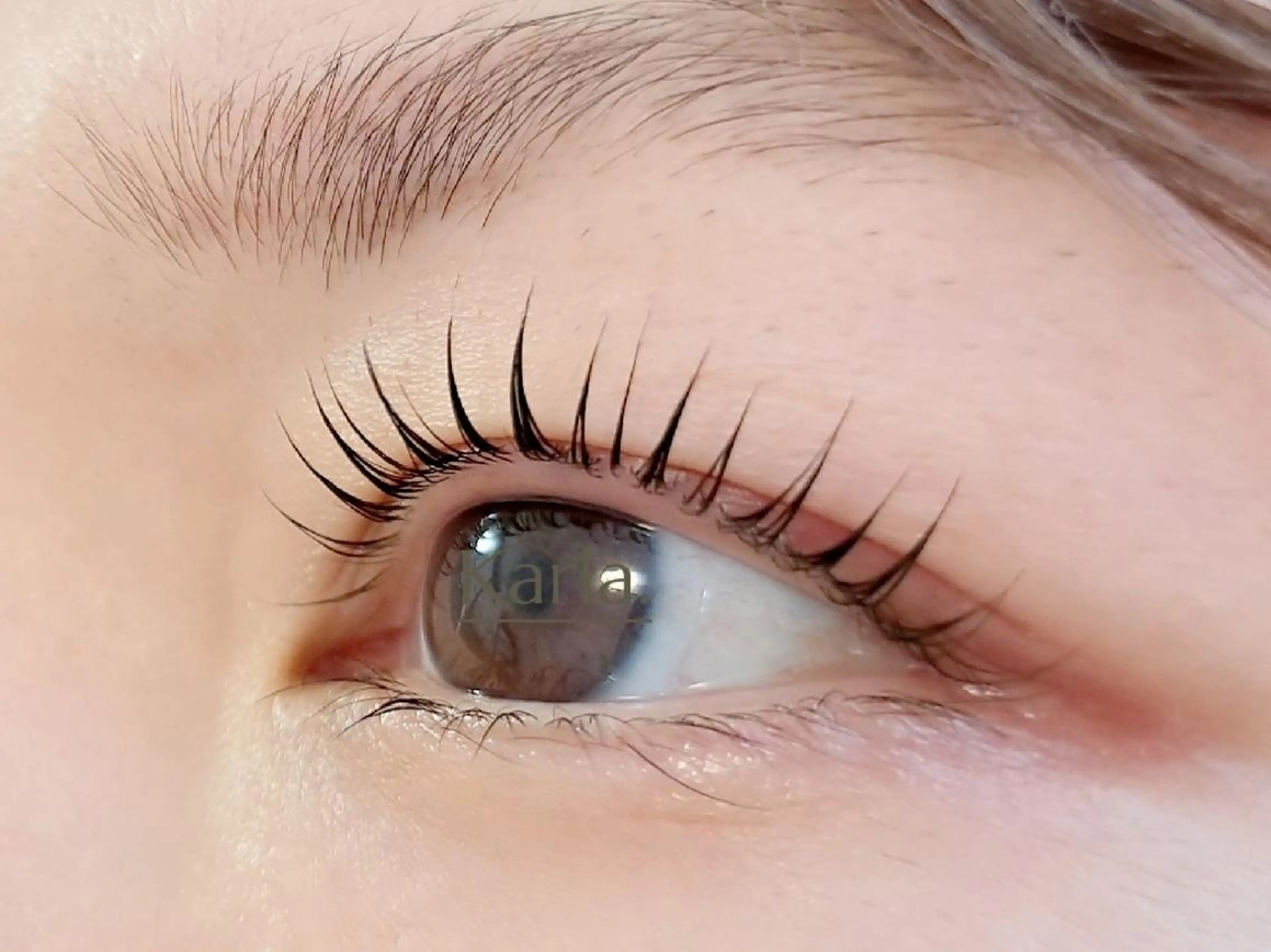 まつげパーマの写真