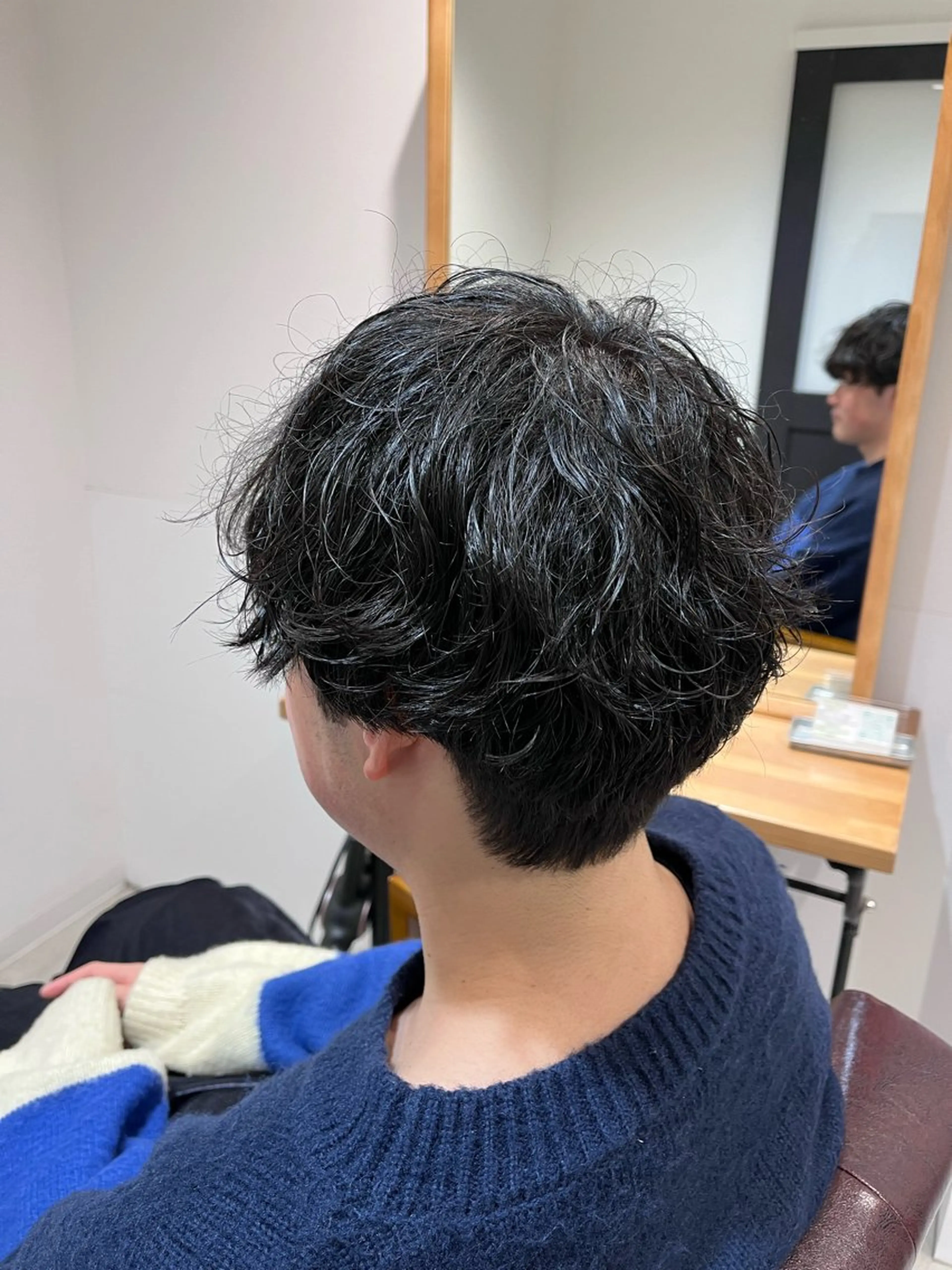 ショート パーマ メンズ か ののヘアスタイル