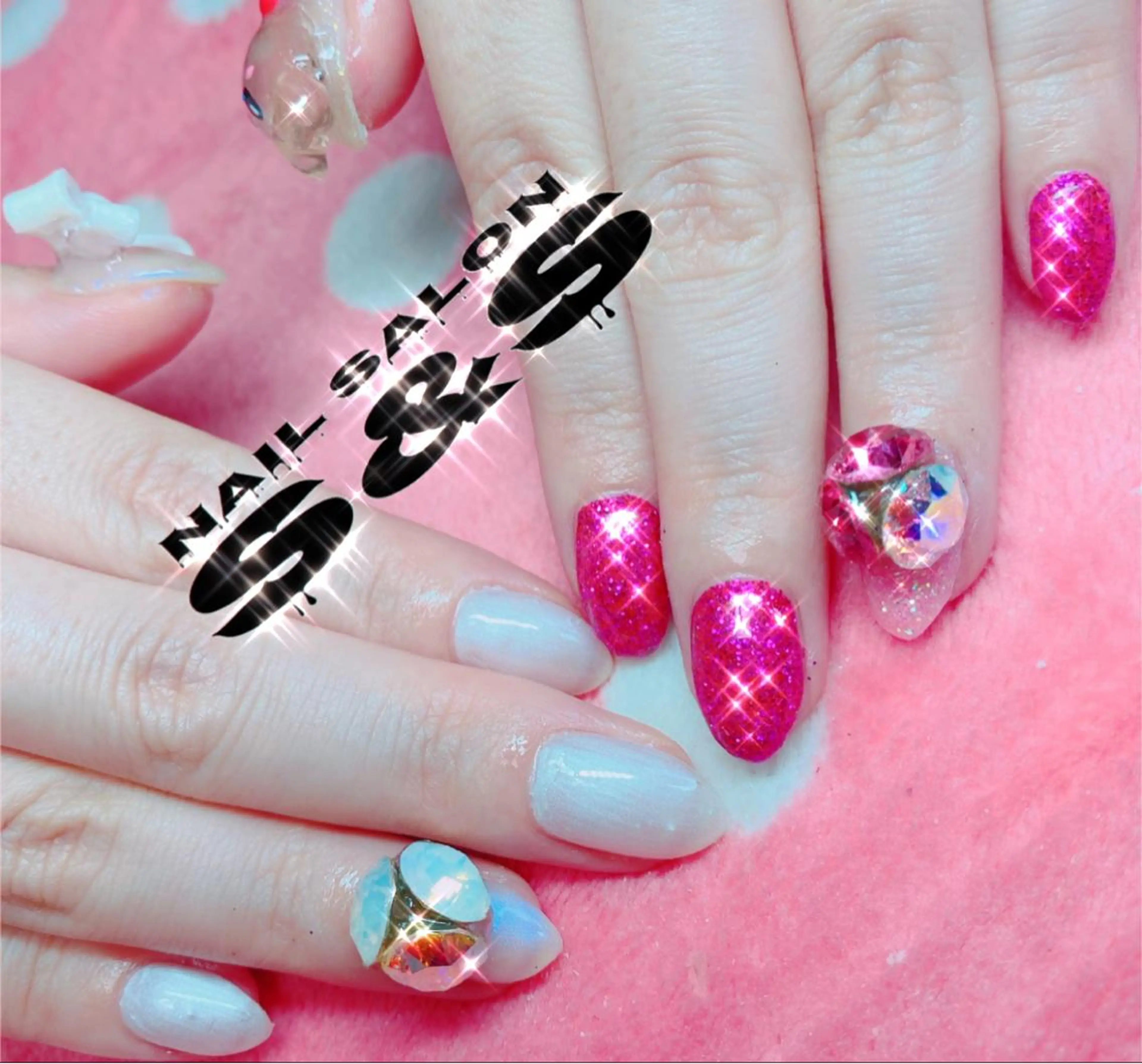 ネイル 長さ出し メンズネイル 持ち込み スカルプネイル S&S 村田小百合のネイルデザイン