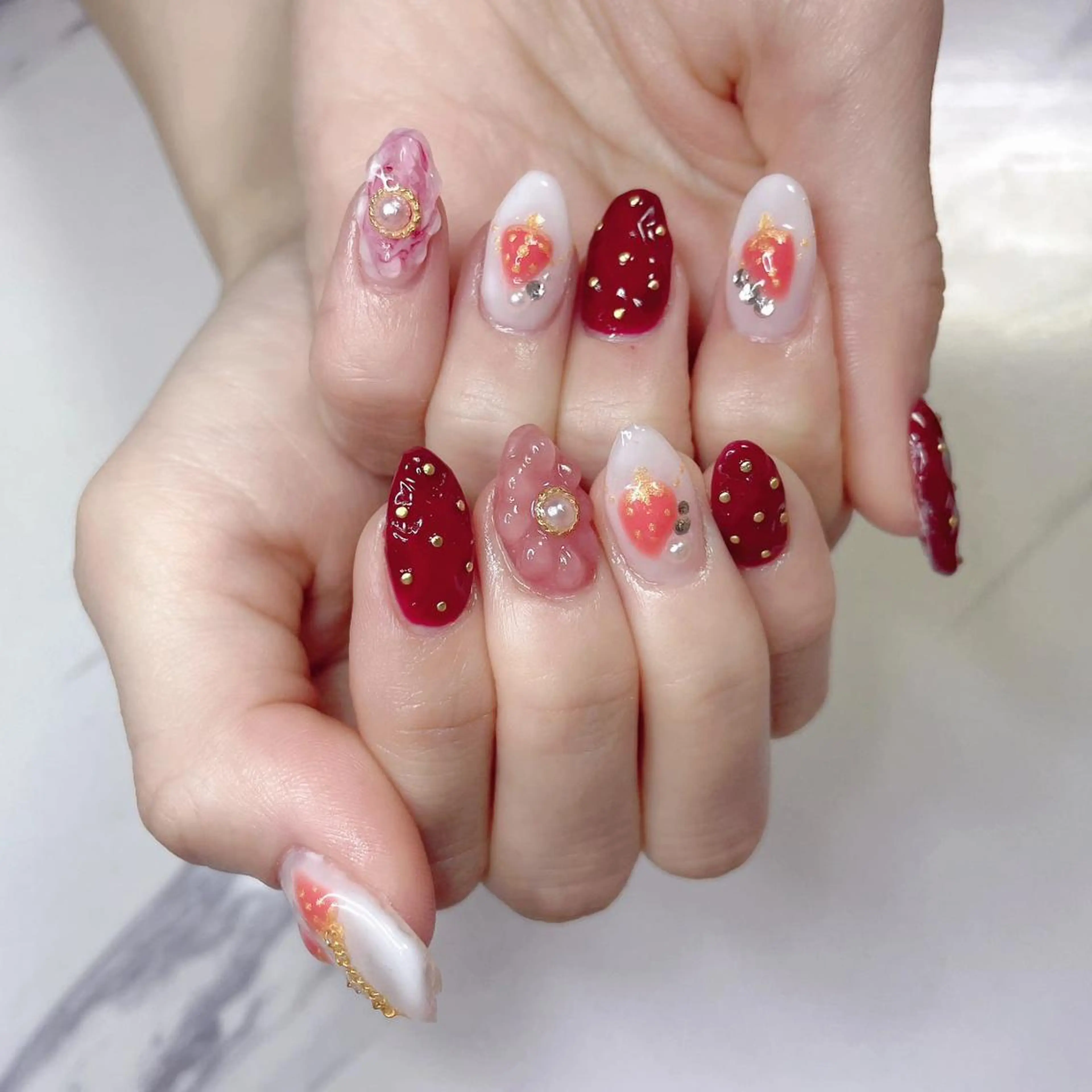 ネイル 畠山 ゆいのネイルデザイン