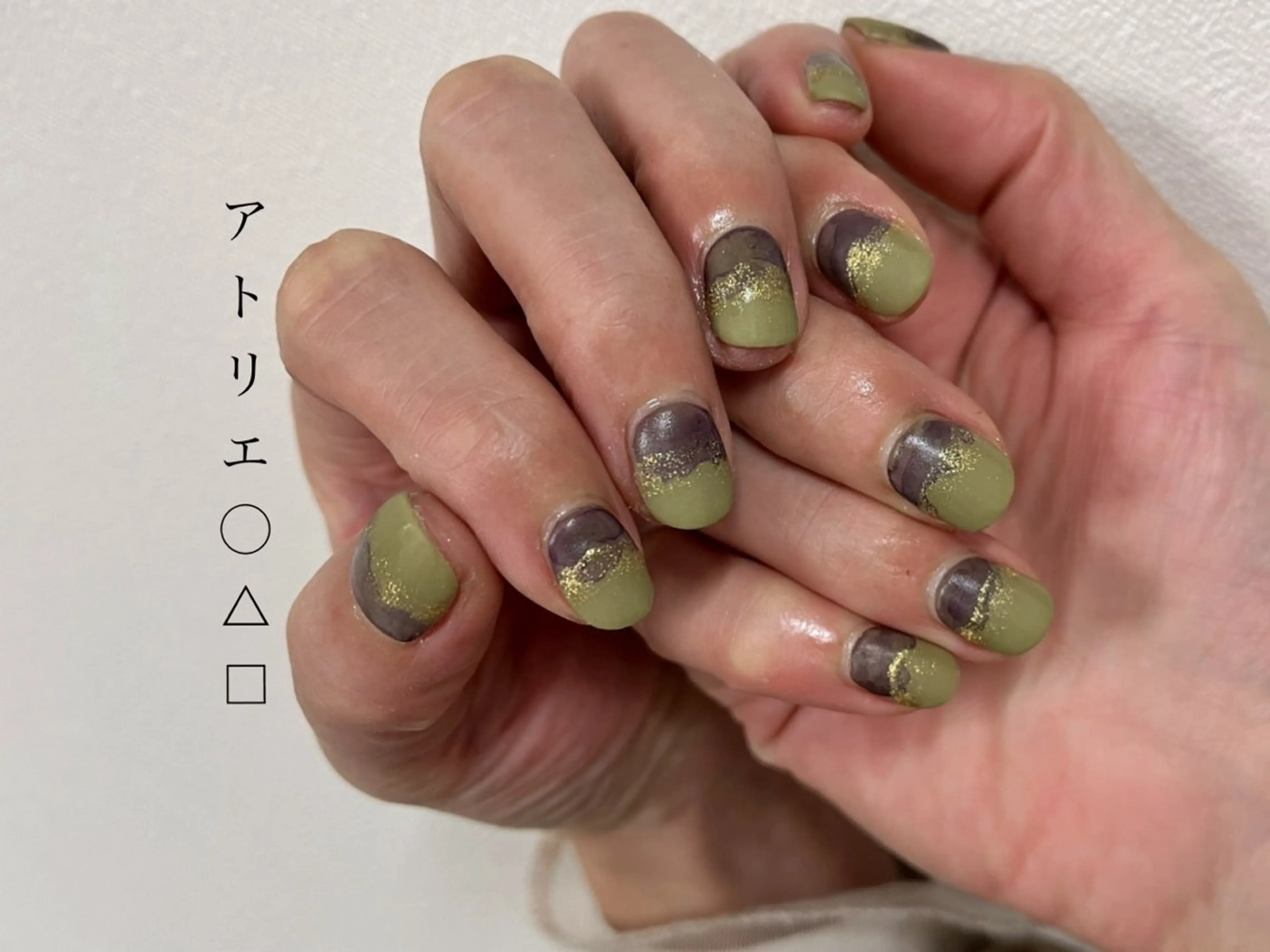 ネイル ハンドネイル アトリエ ○△□のネイルデザイン