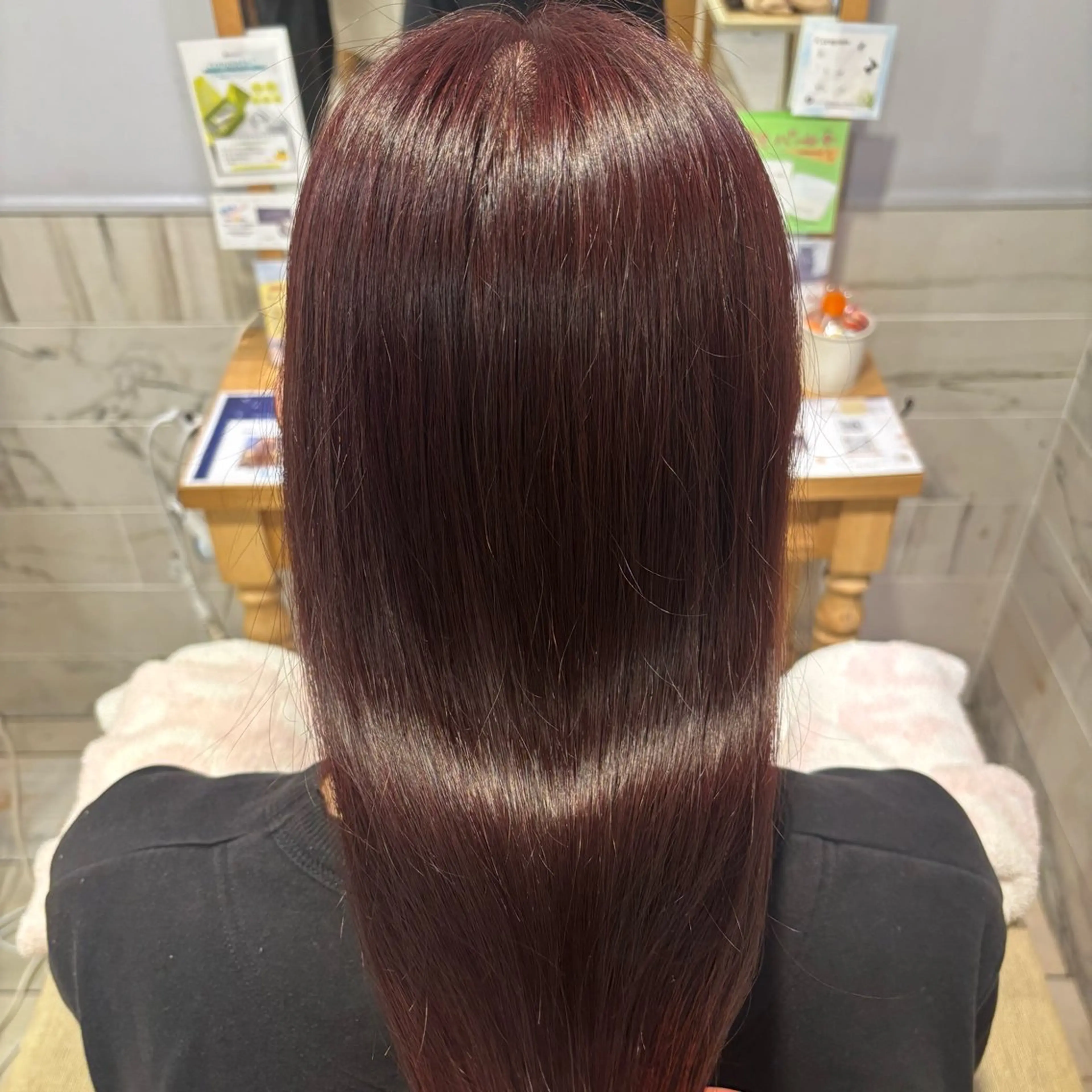 ロング カラー ヘアカラー 服部 みやびのヘアスタイル