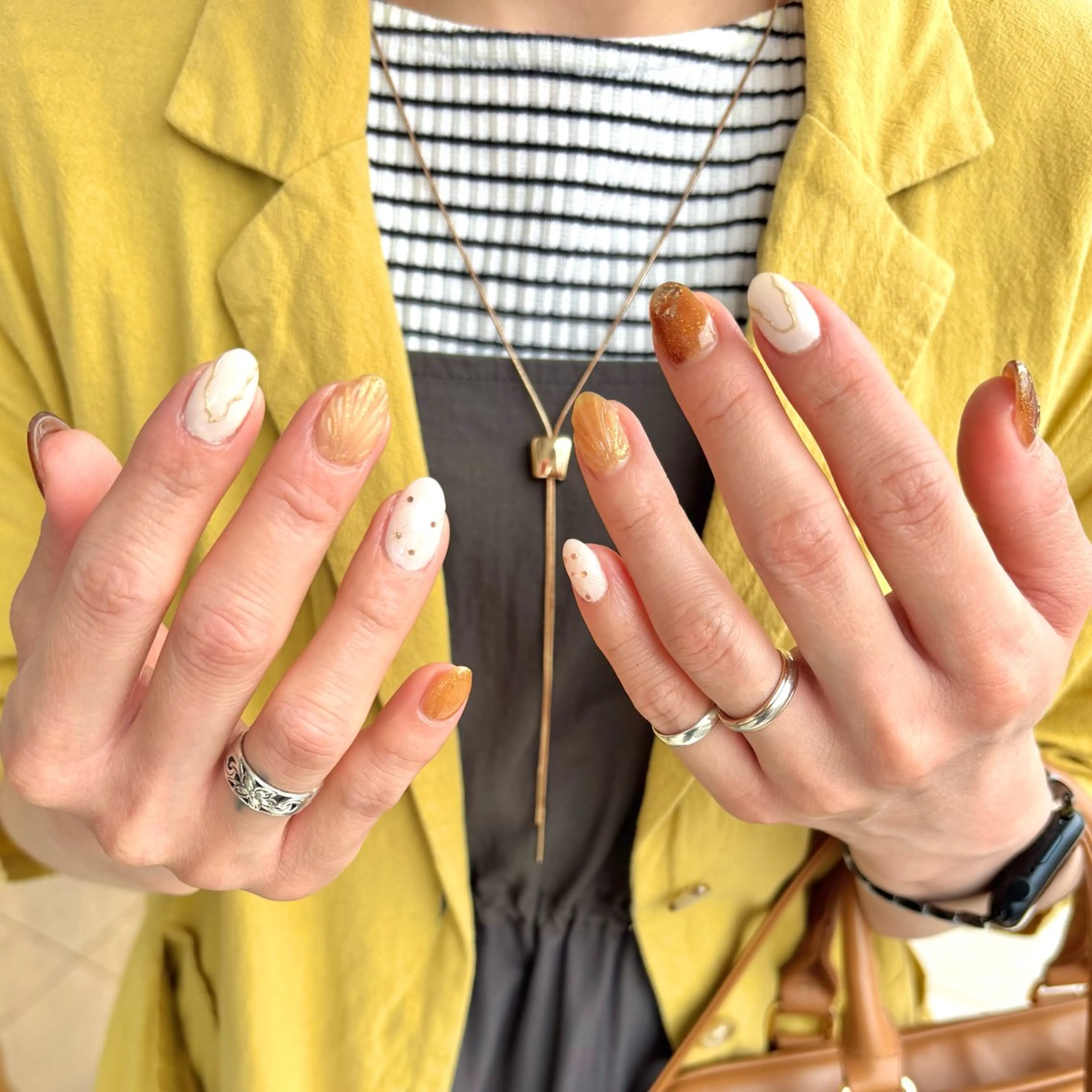 ネイル ハンドネイル Allure小山店 Maiのネイルデザイン