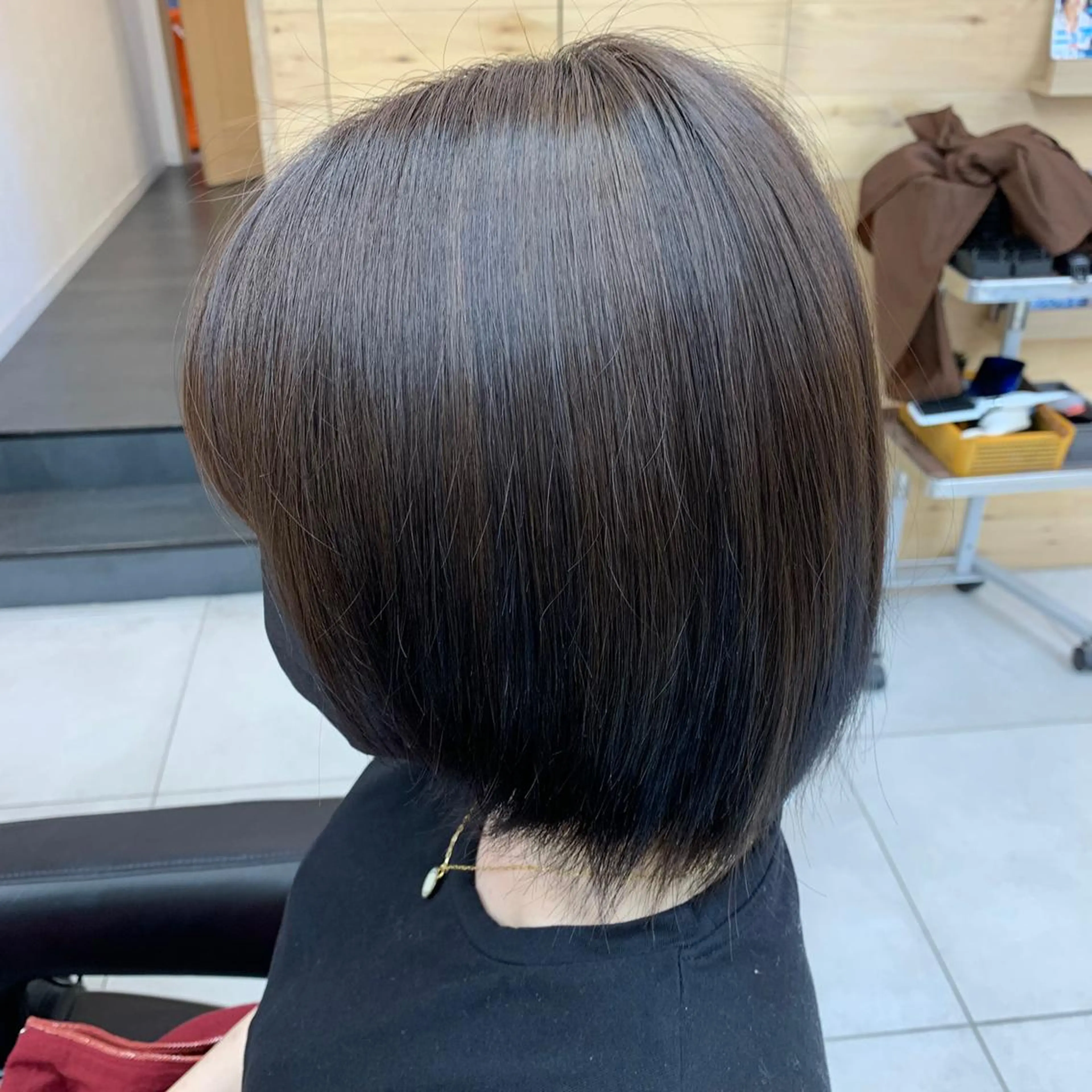 ミディアム カラー ブリーチパーマ🌍 正木天のヘアスタイル