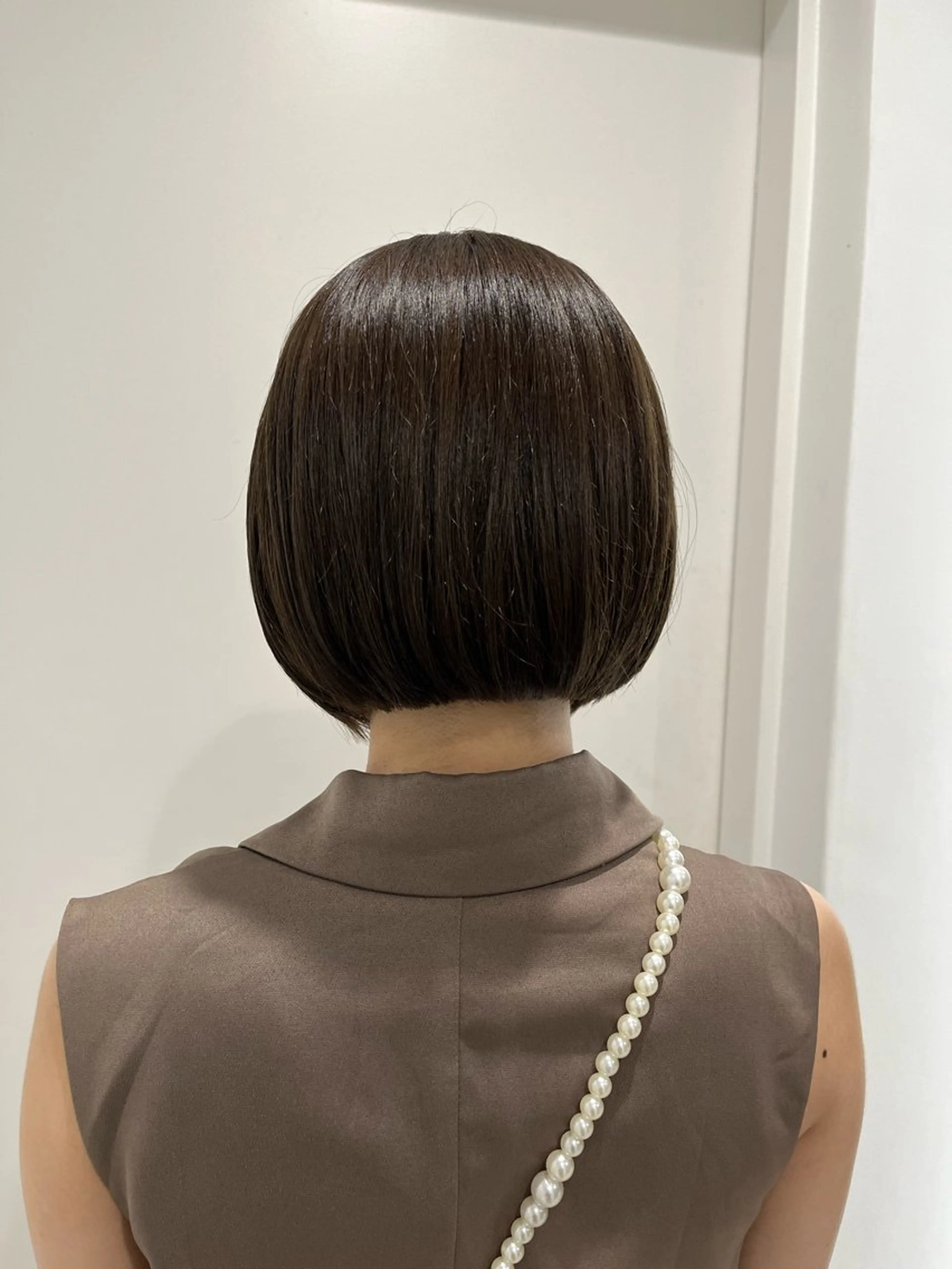 ショート カラー ボブ 縮毛矯正/ハイトーン /パーマ/前原汐🎐のヘアスタイル