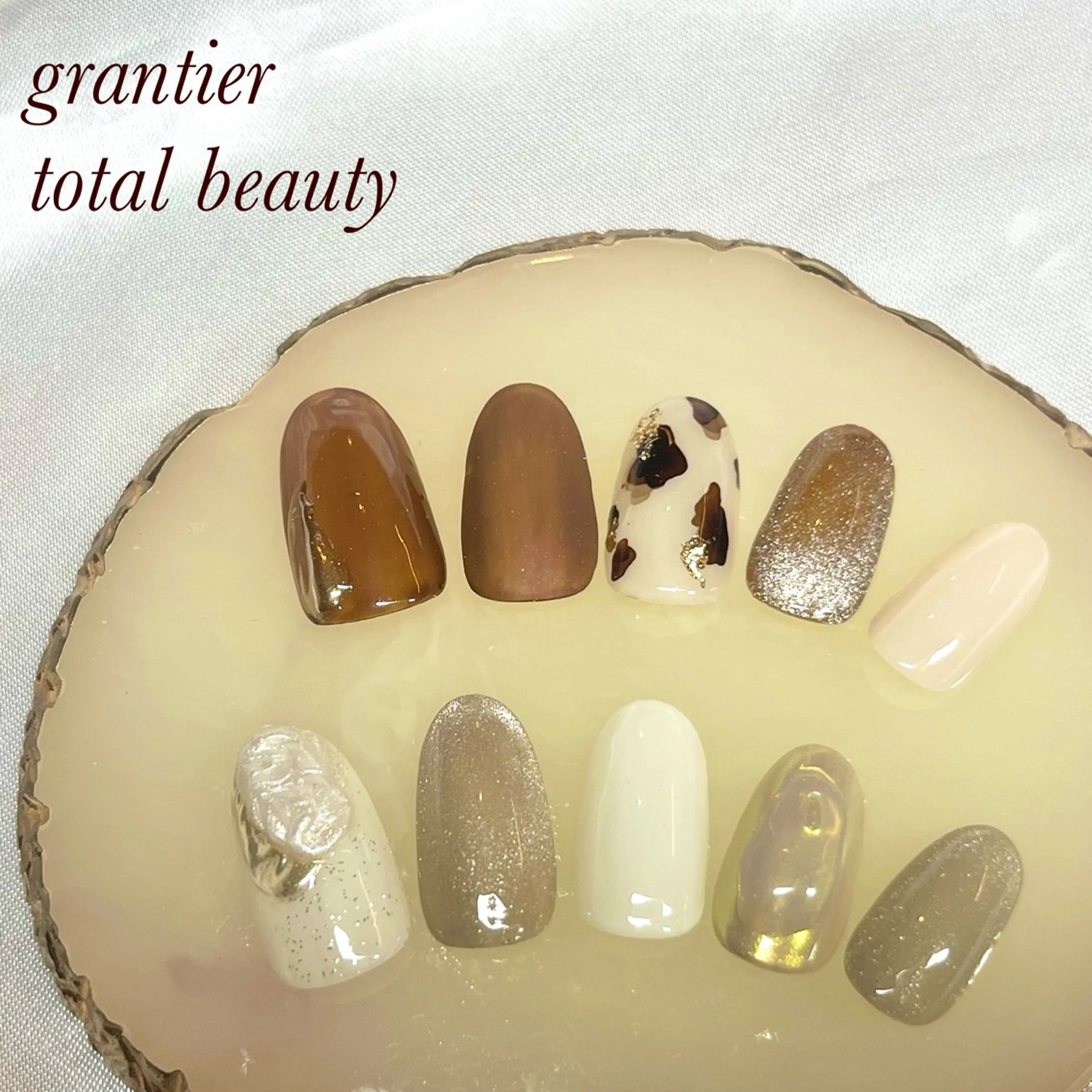 ネイル ハンドネイル grantier beautyのネイルデザイン