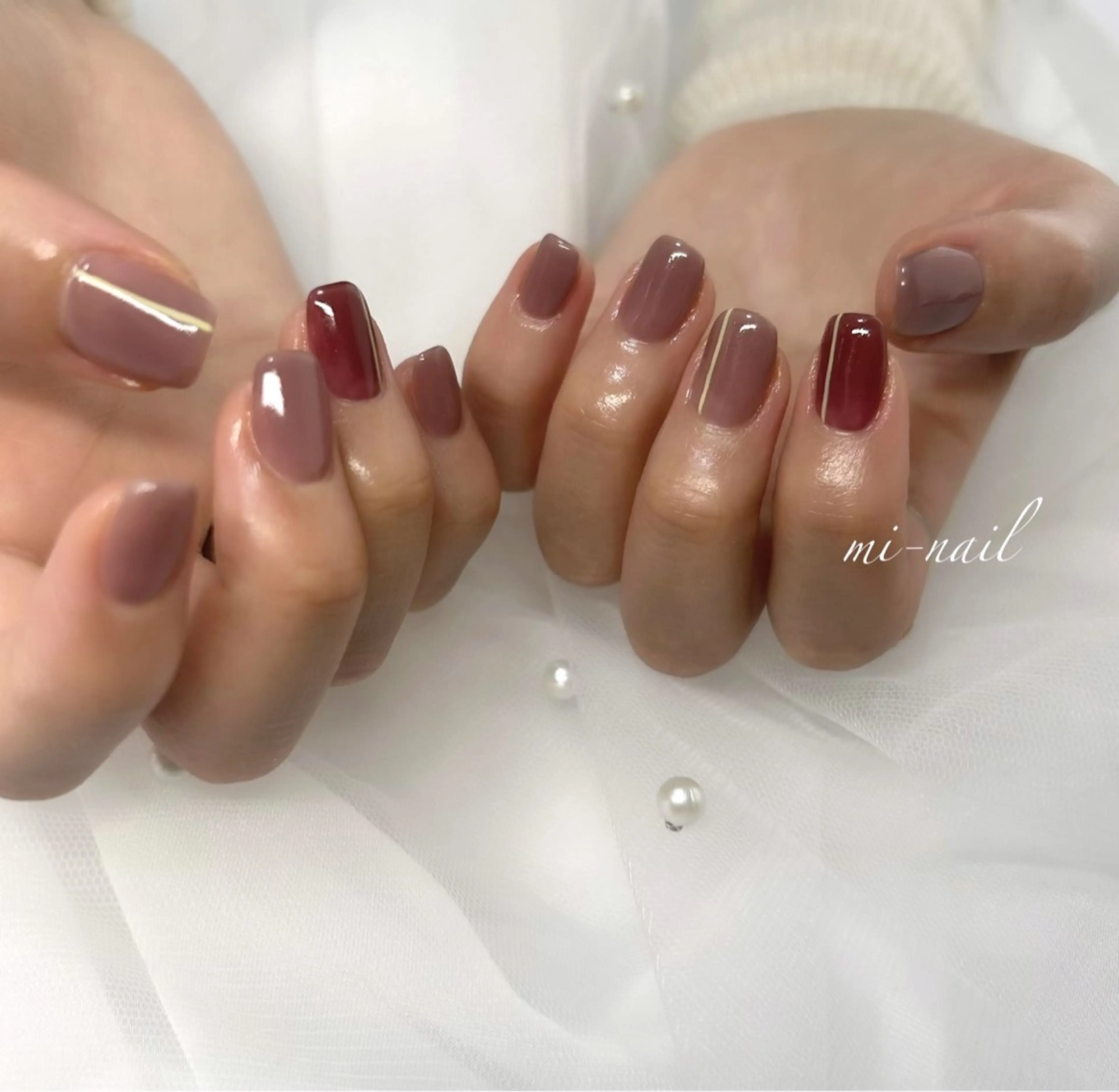 ネイル ハンドネイル ..mi_nail..所属・..mi-nail ..のネイルデザイン