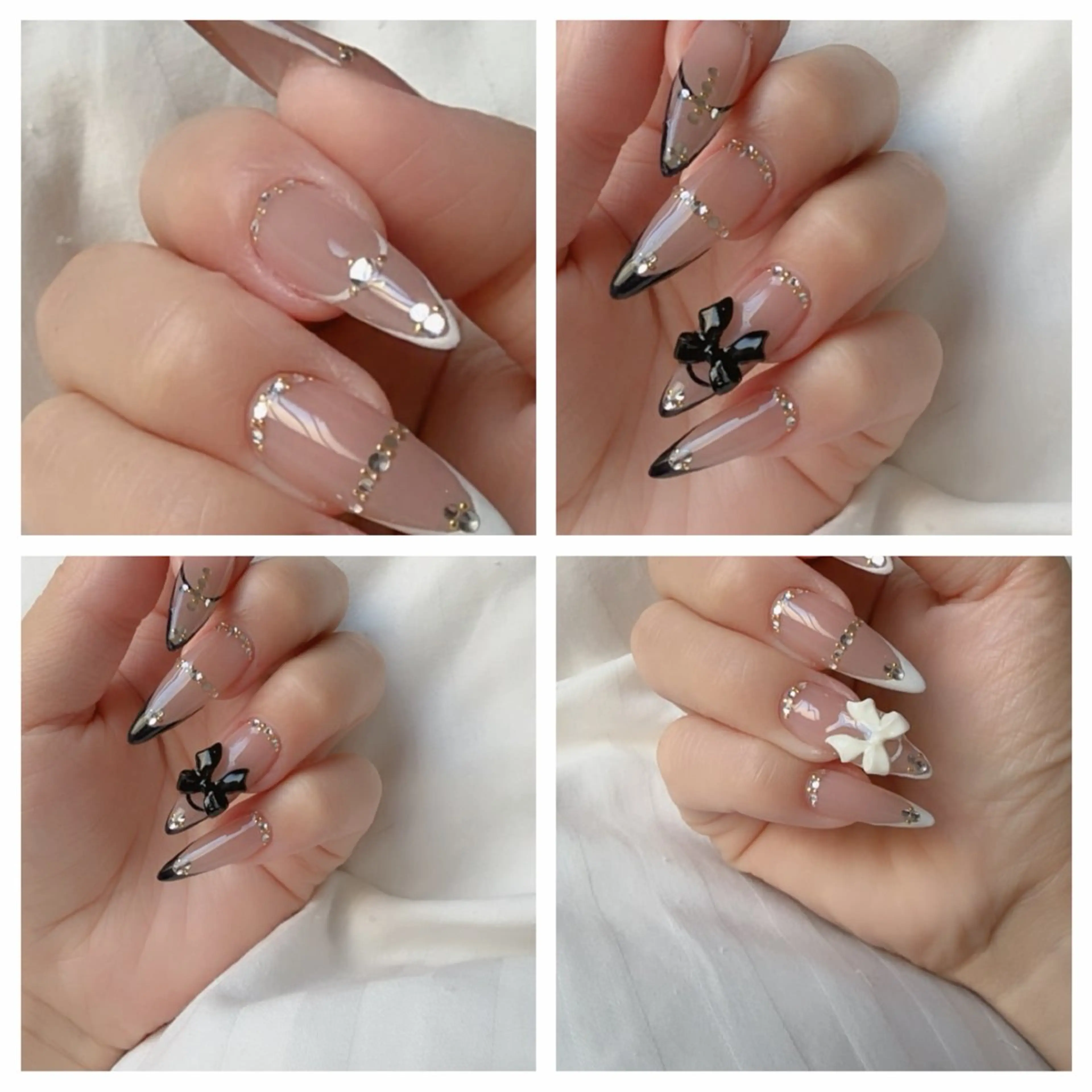 ネイル 長さ出し ハンドネイル Nail salon Atlantica所属・Nail salon ✩ ｱﾄﾗﾝﾃｨｶのネイルデザイン