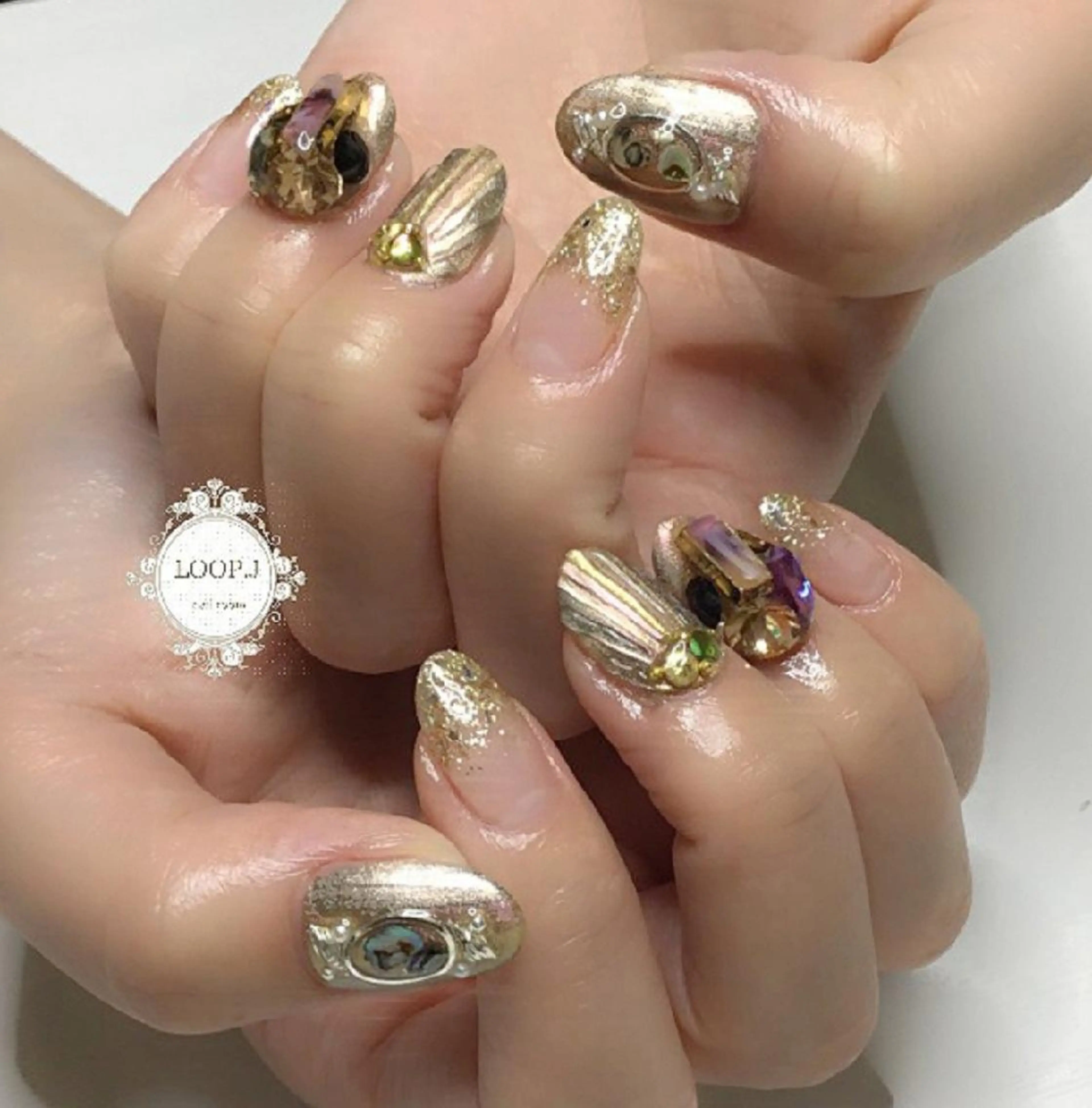 ネイル おおくぼ めぐみのネイルデザイン