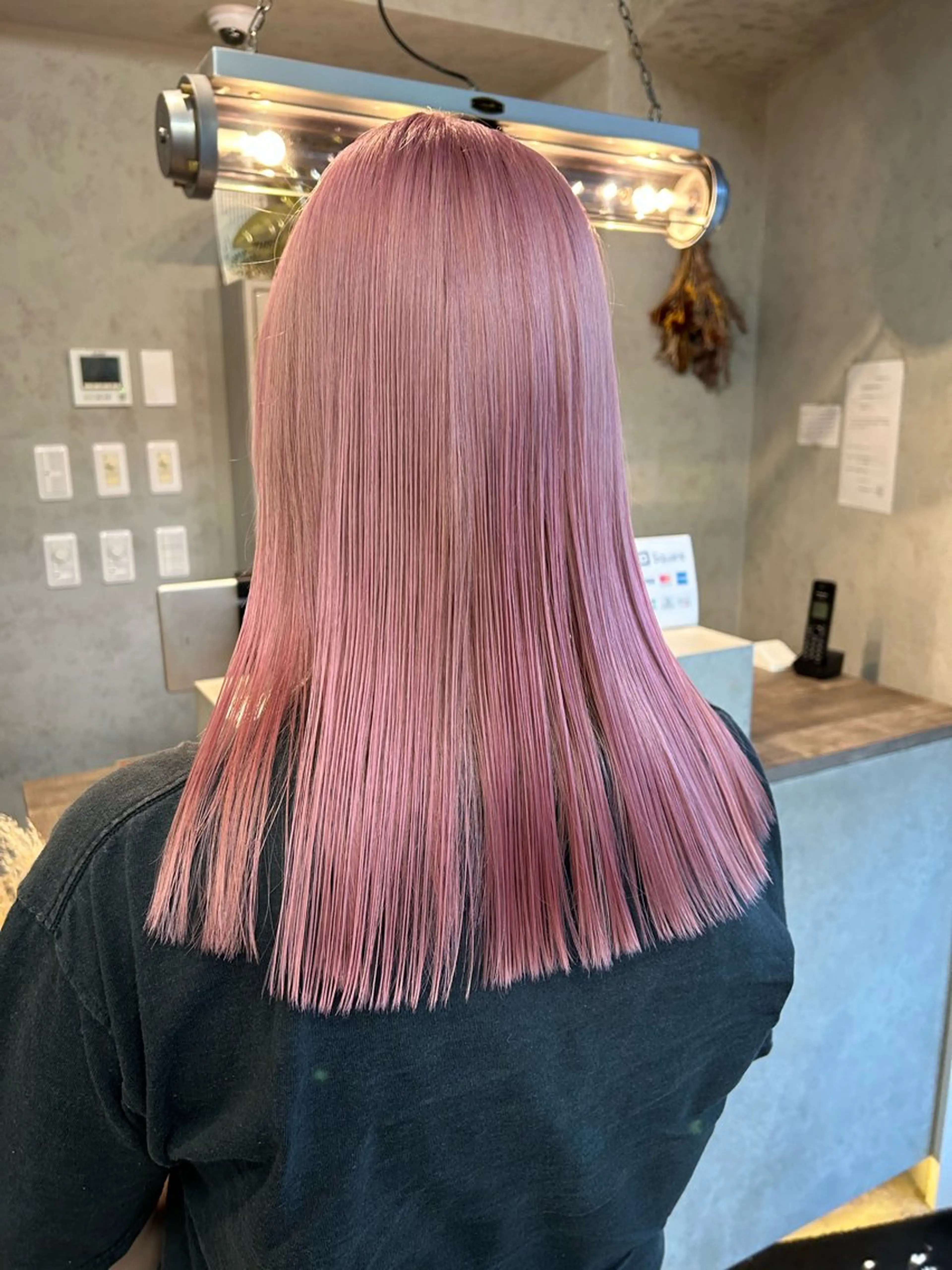 ロング カラー ヘアカラー トリートメント Haru/THREE …by velvetのヘアスタイル