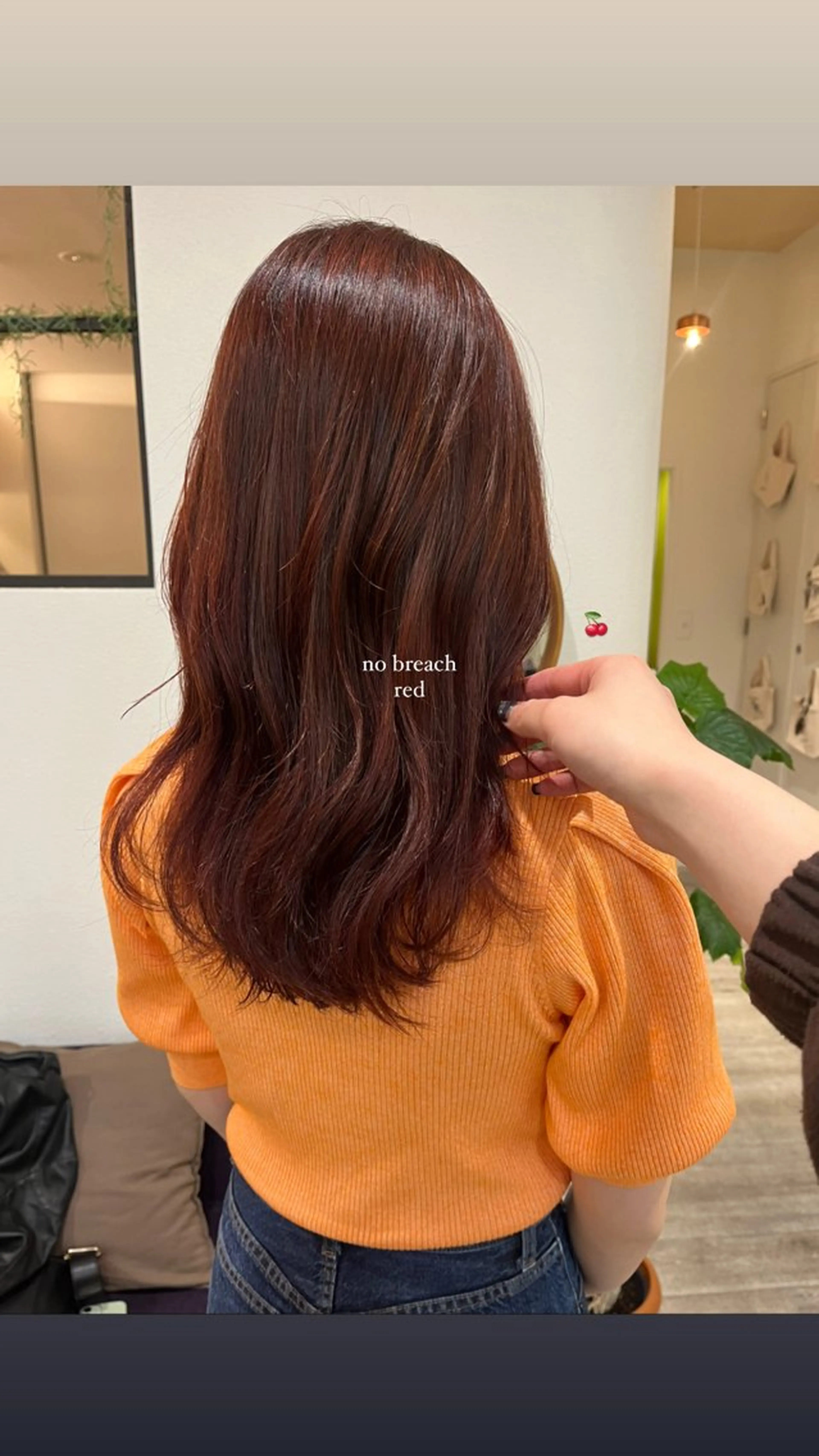 ミディアム Garland  Ginza所属・モモ🍑 レイヤー/ボブ/暖色のヘアスタイル