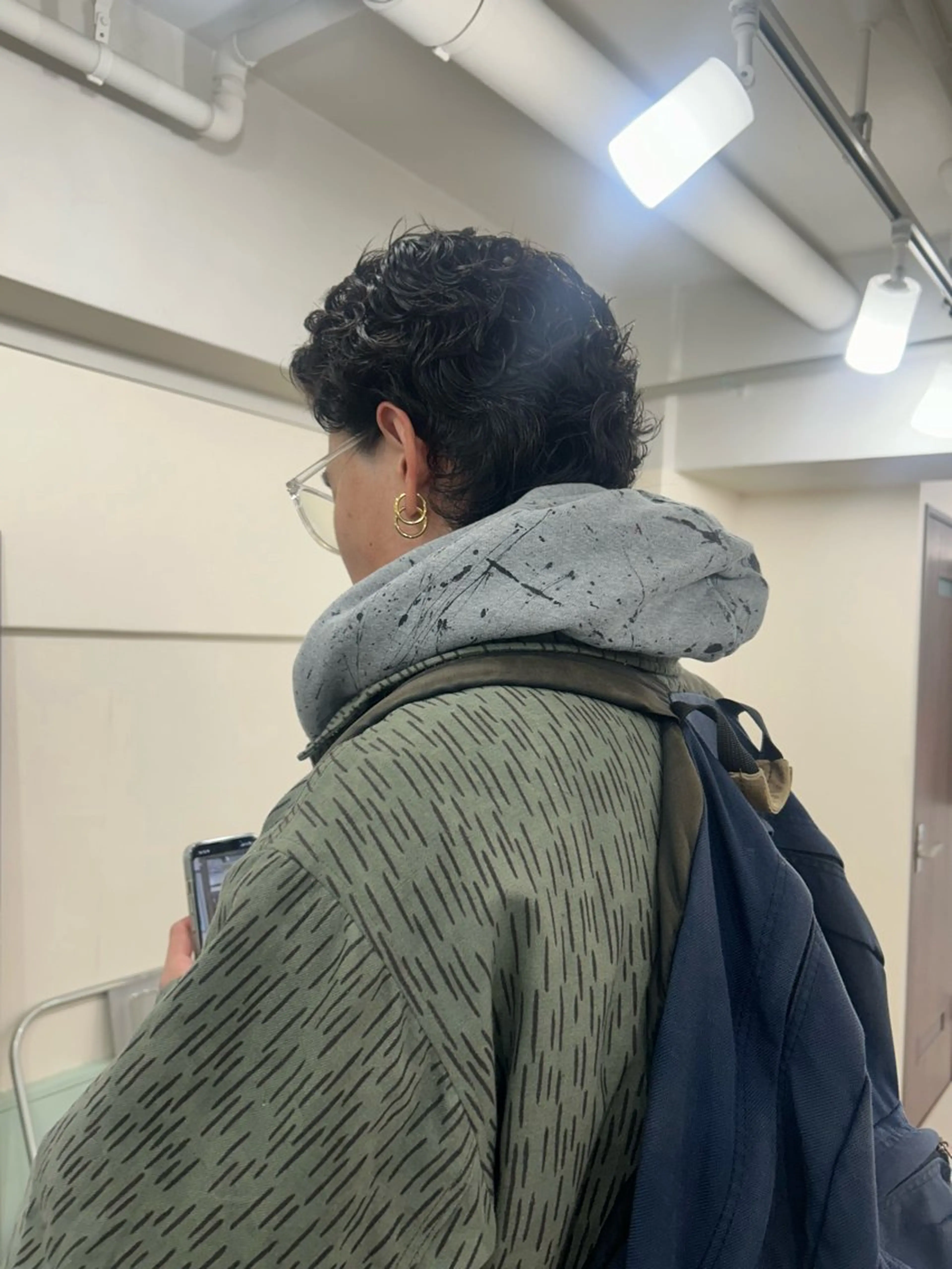 ショート パーマ メンズ カット パーマ ☕️結【suii.】 ボブ/ヘアセット☕️のヘアスタイル