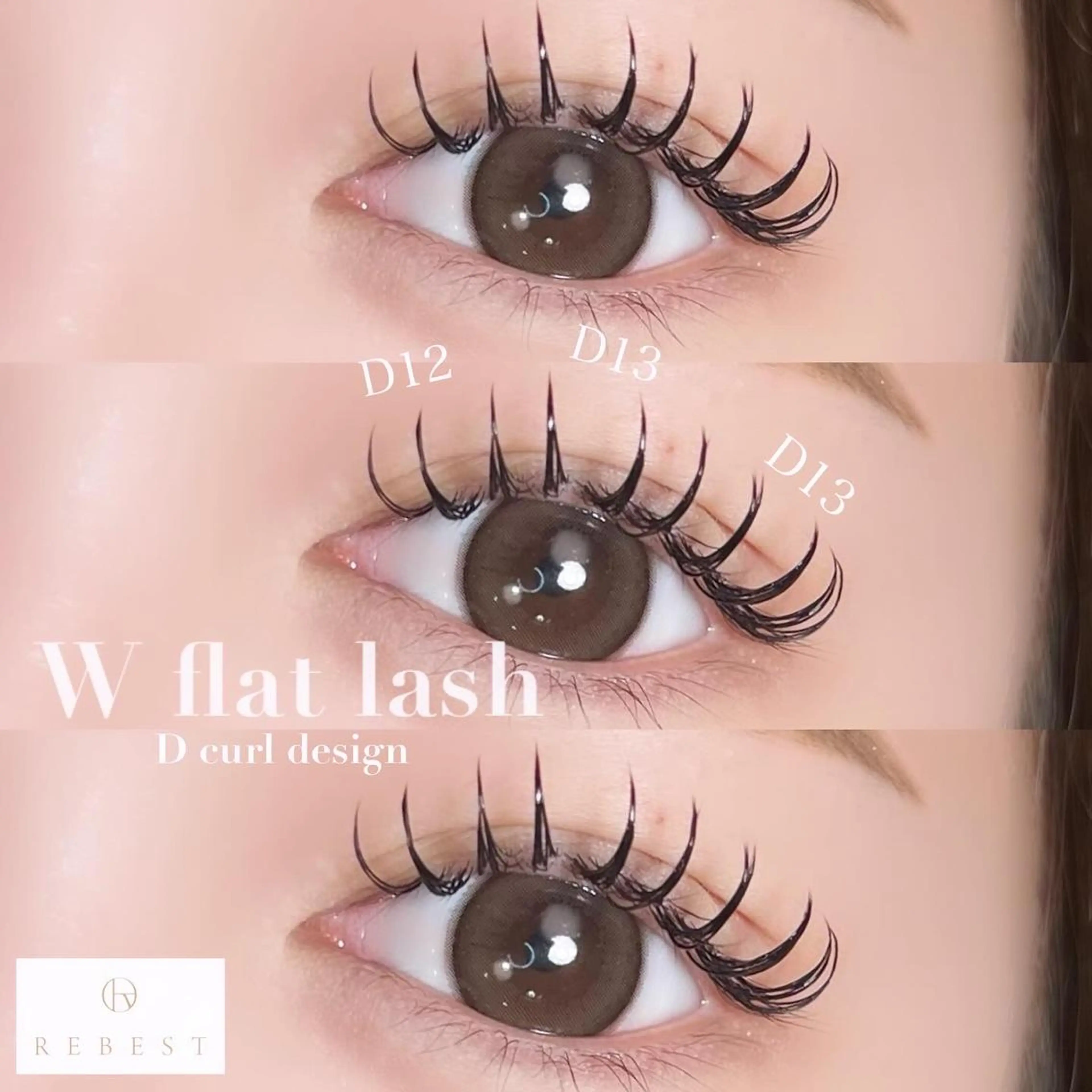 マツエク・マツパ Lashlift 👁️REBESTのマツエク・マツパデザイン