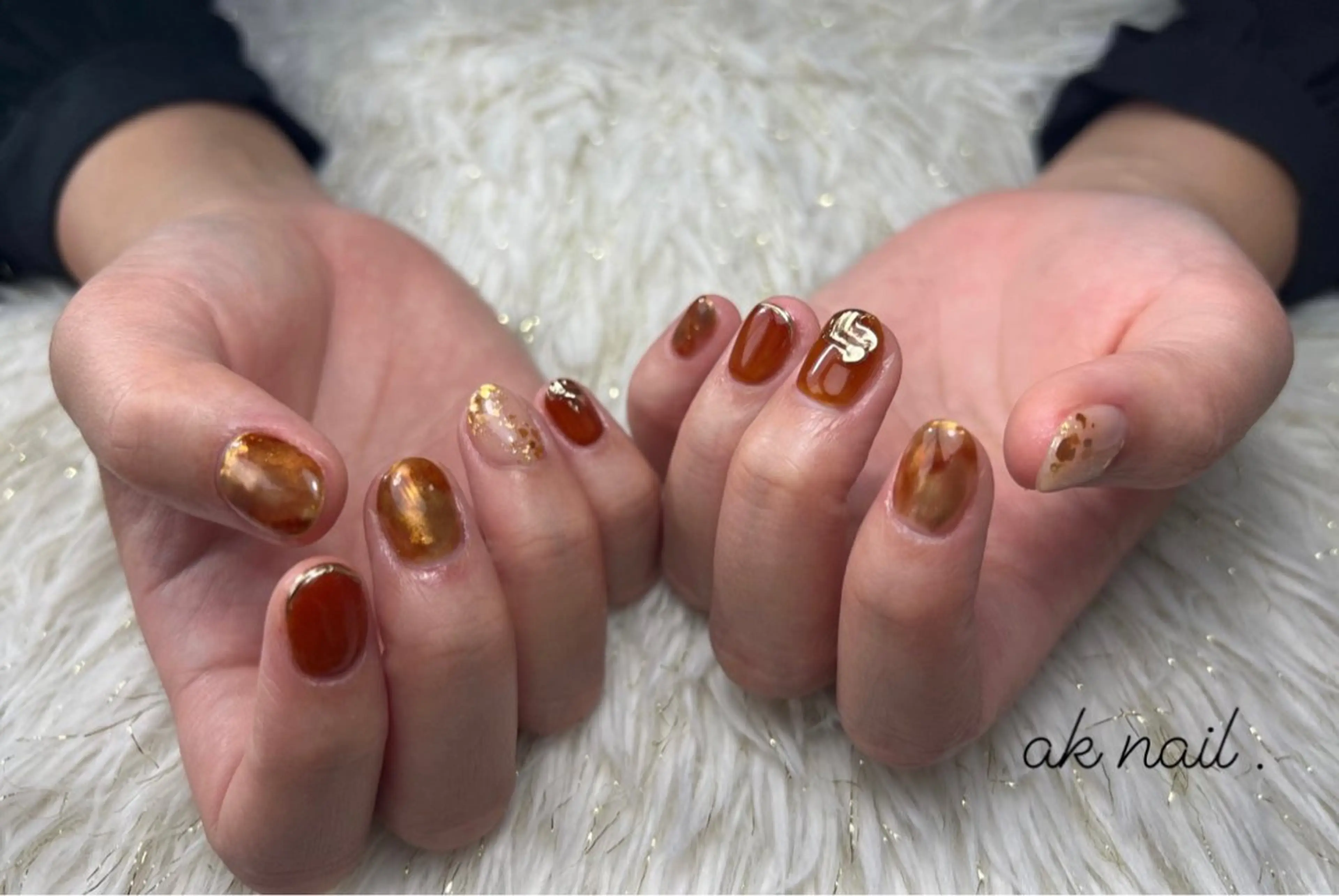 ネイル ハンドネイル ak nail .のネイルデザイン