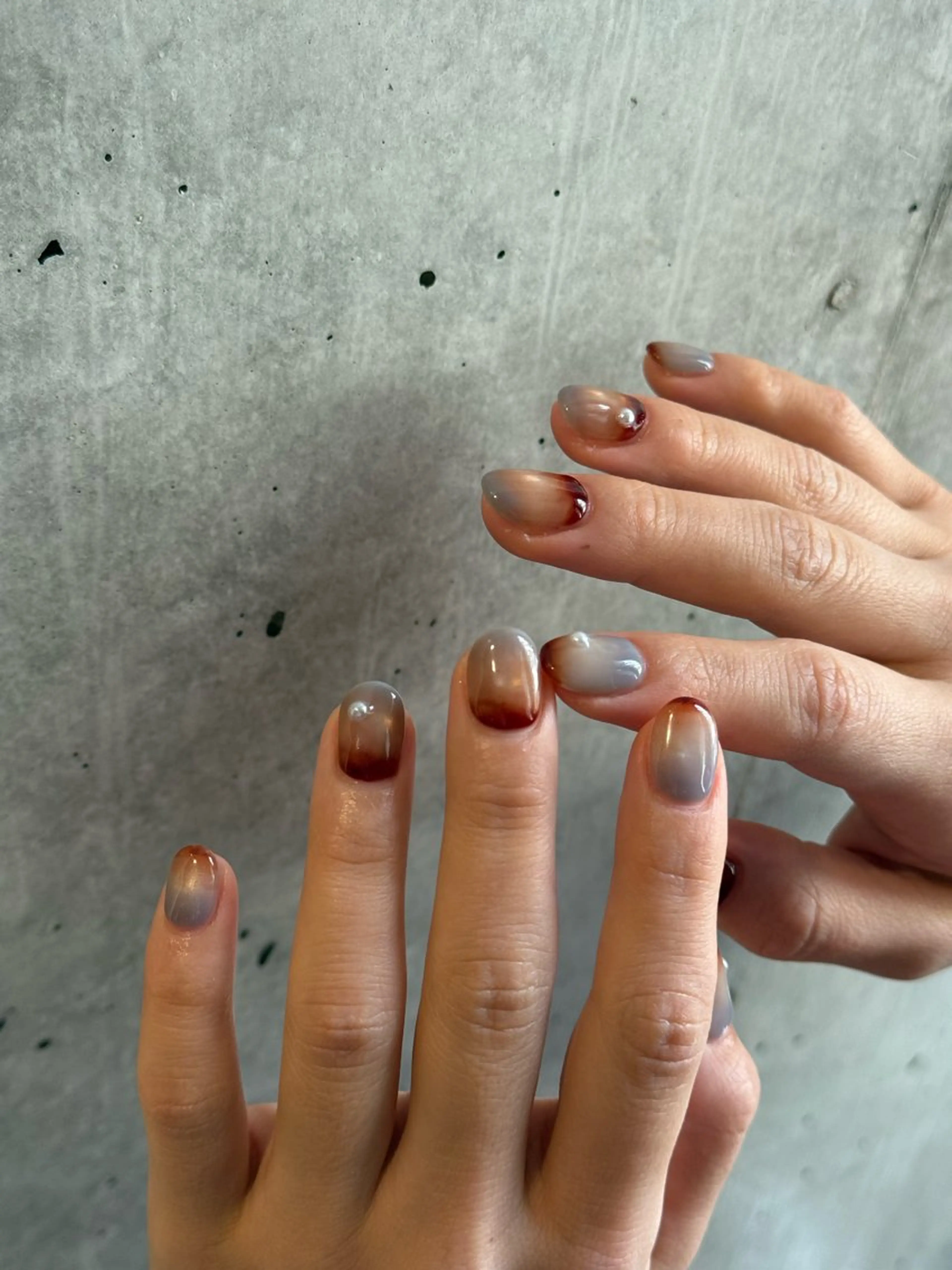 ネイル ニュアンスネイル Manon Yuiのネイルデザイン