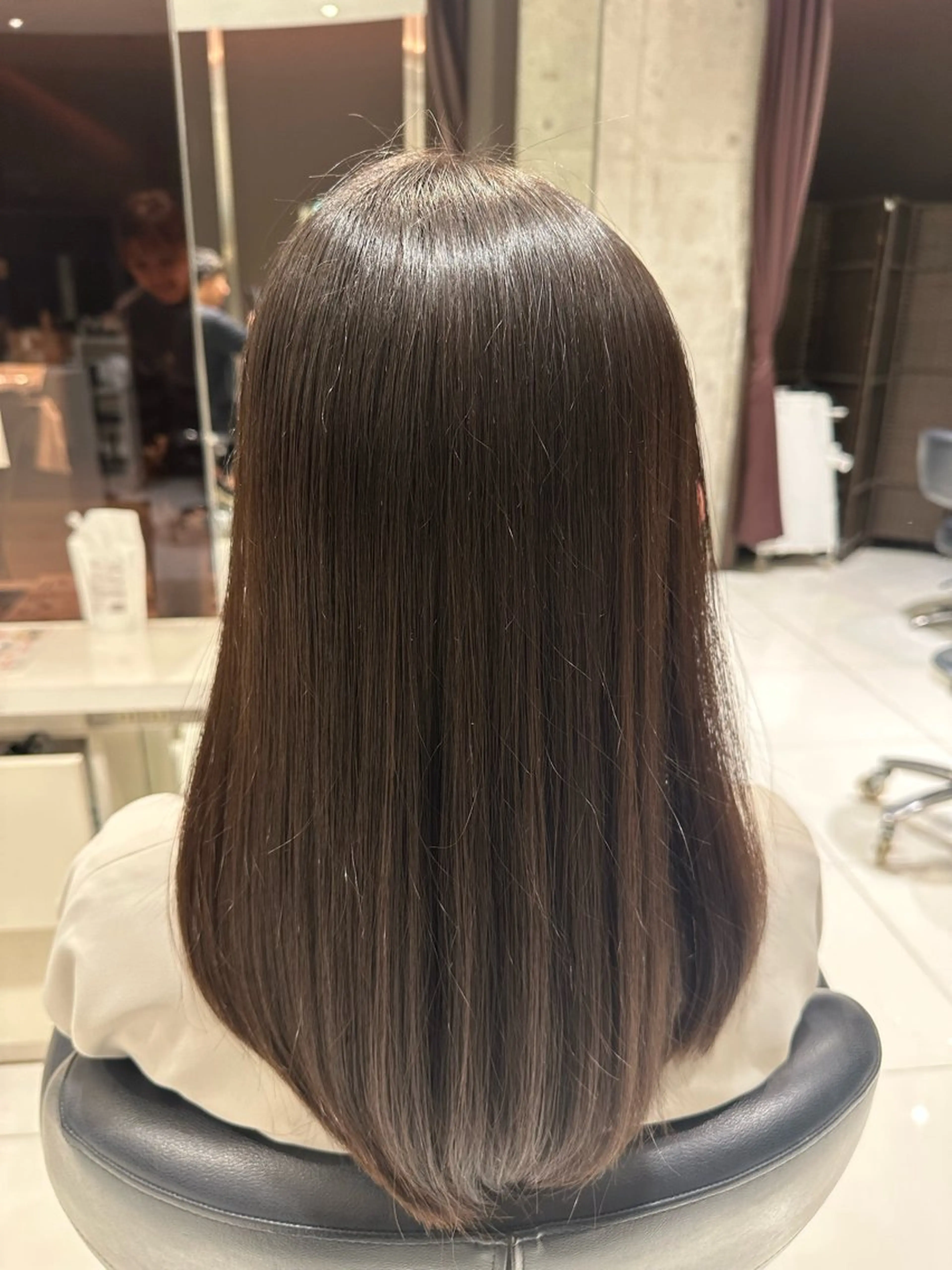 似合わせカット+髪質改善ストレート+スティーブンノル3ステップの写真