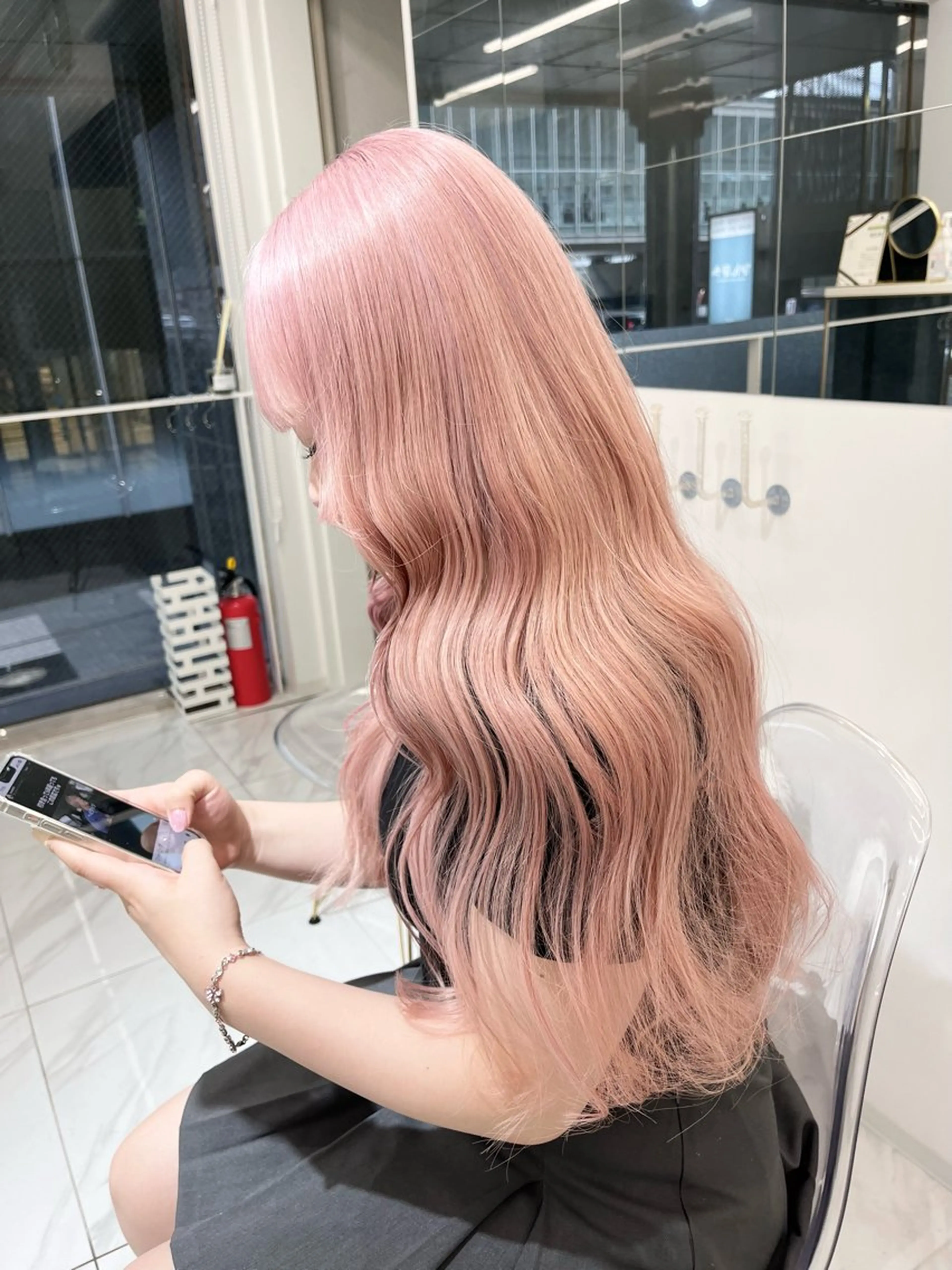 ロング カラー 韓国ヘア🎀艶髪 /渋谷/Manaeのヘアスタイル