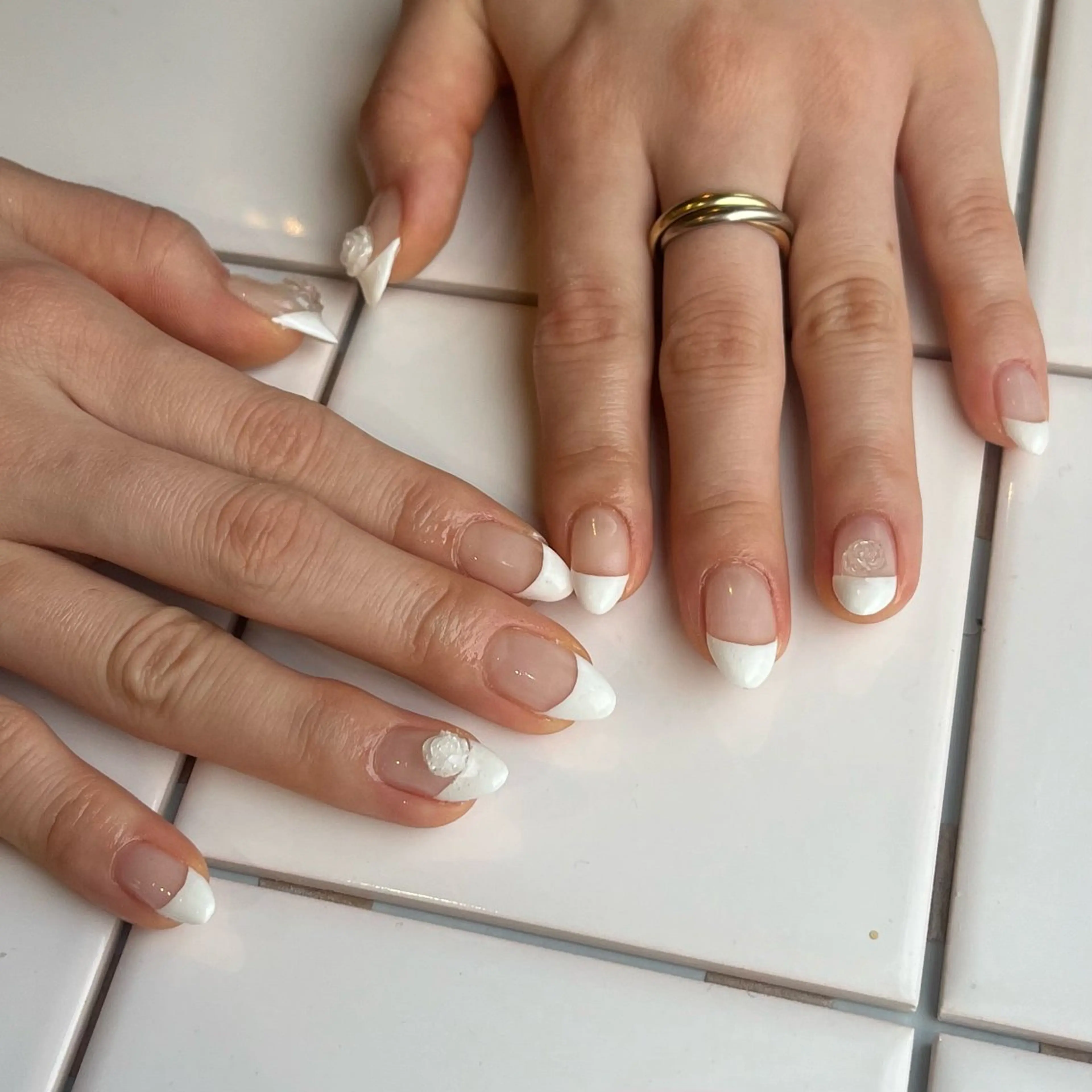 【オフあり】シンプルフレンチdesignの写真