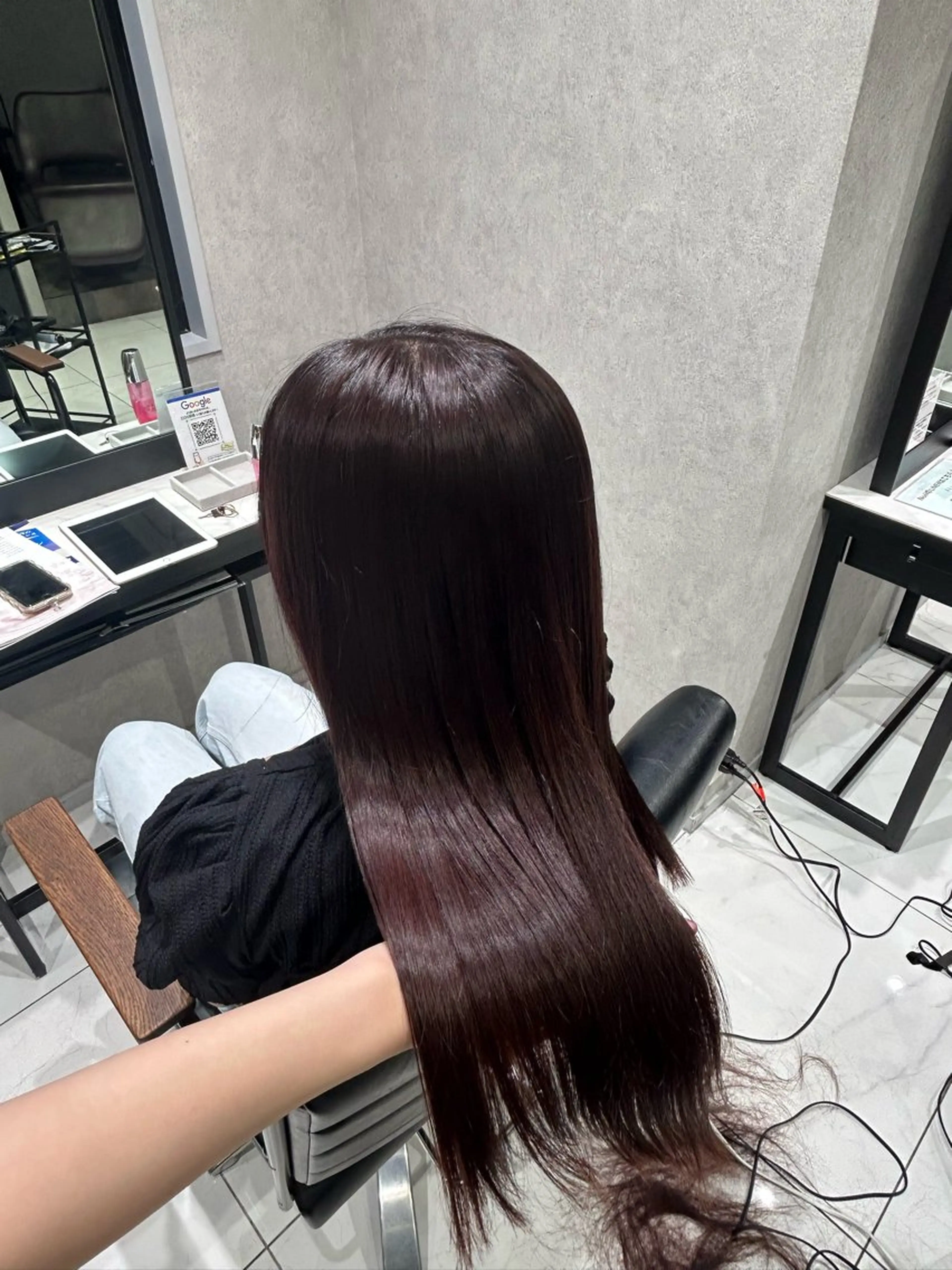 カラー トレンド甘めガーリー Mizuki☁️🫧のヘアスタイル