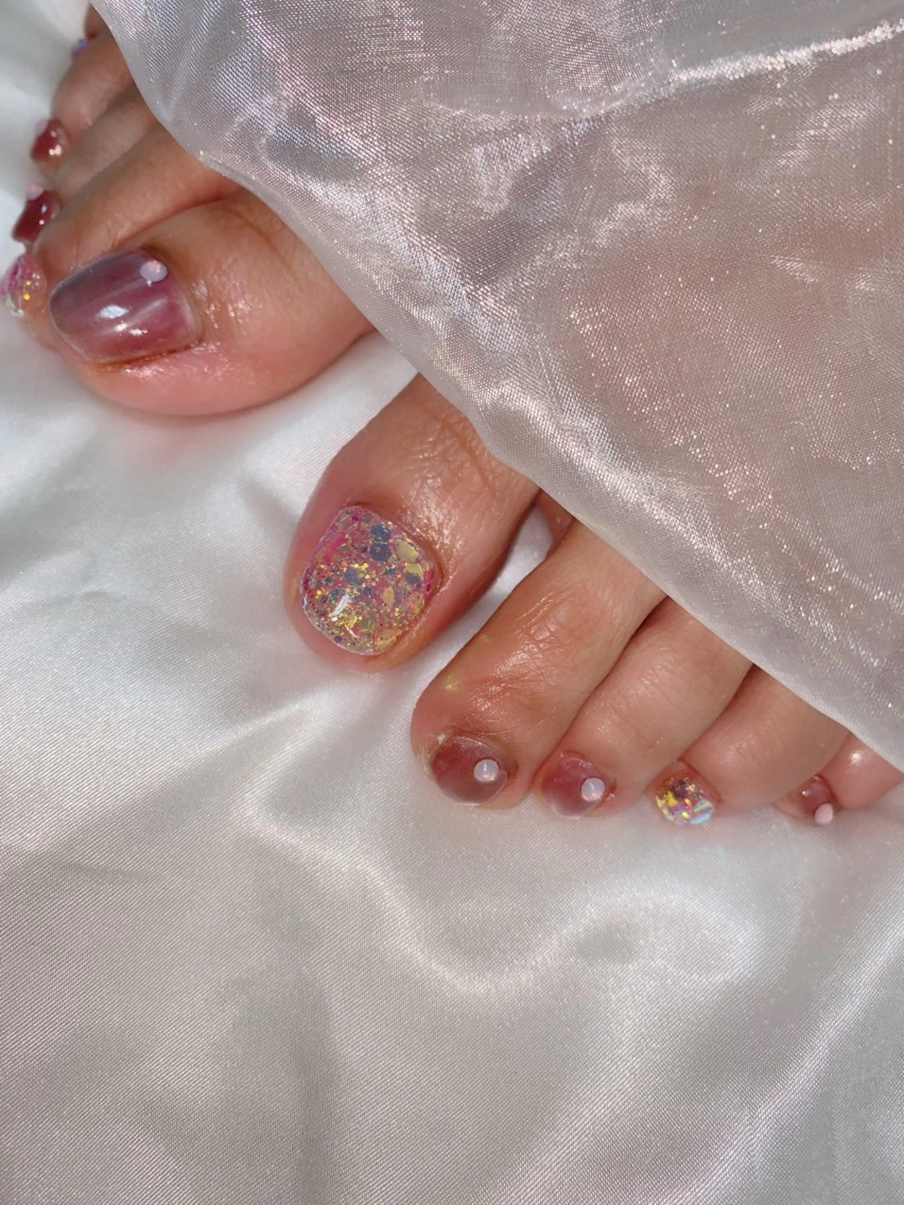 ネイル フットネイル C. NAILSのネイルデザイン