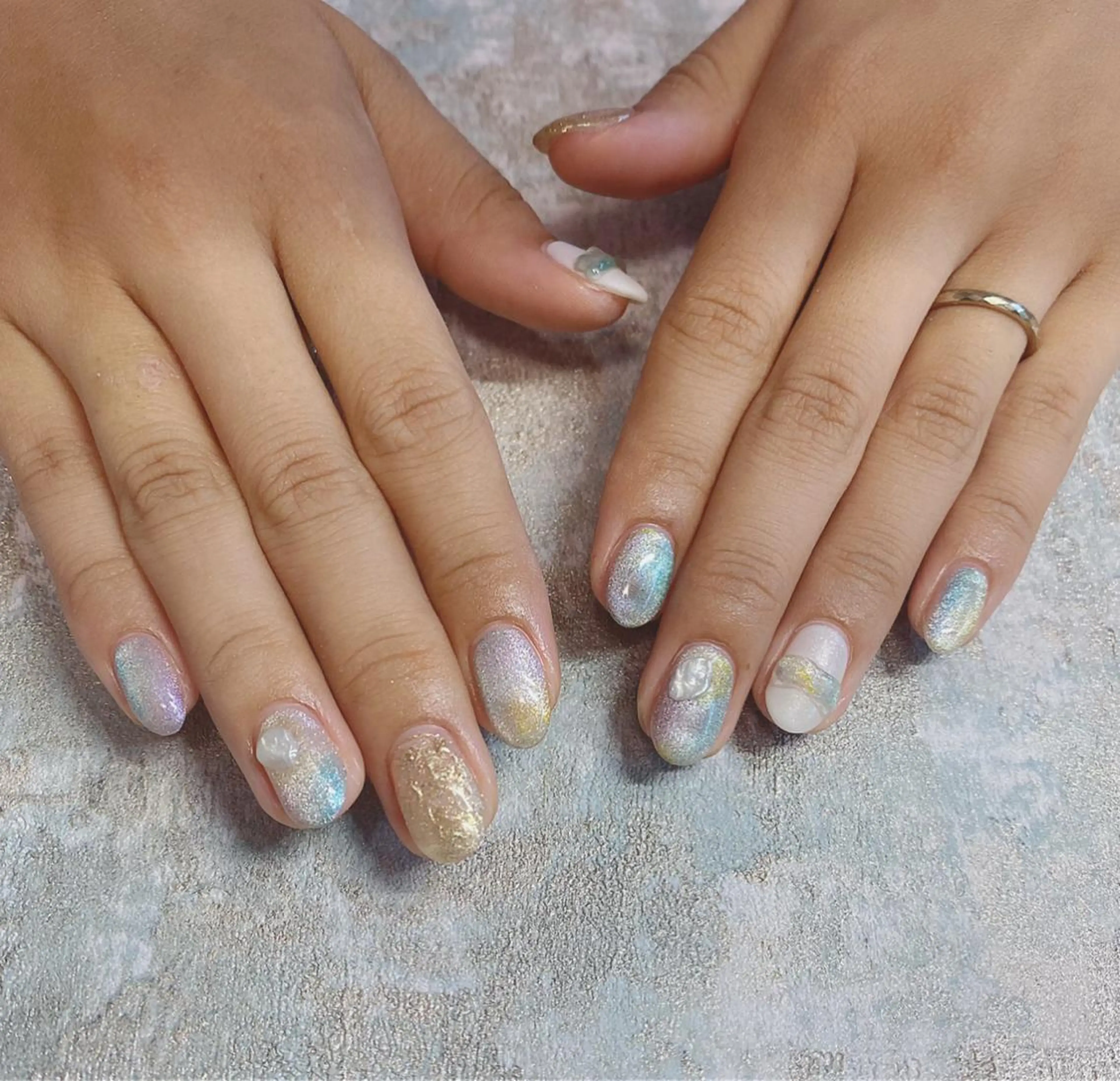 ネイル ハンドネイル 𝑺 𝒏𝒂𝒊𝒍✳︎のネイルデザイン