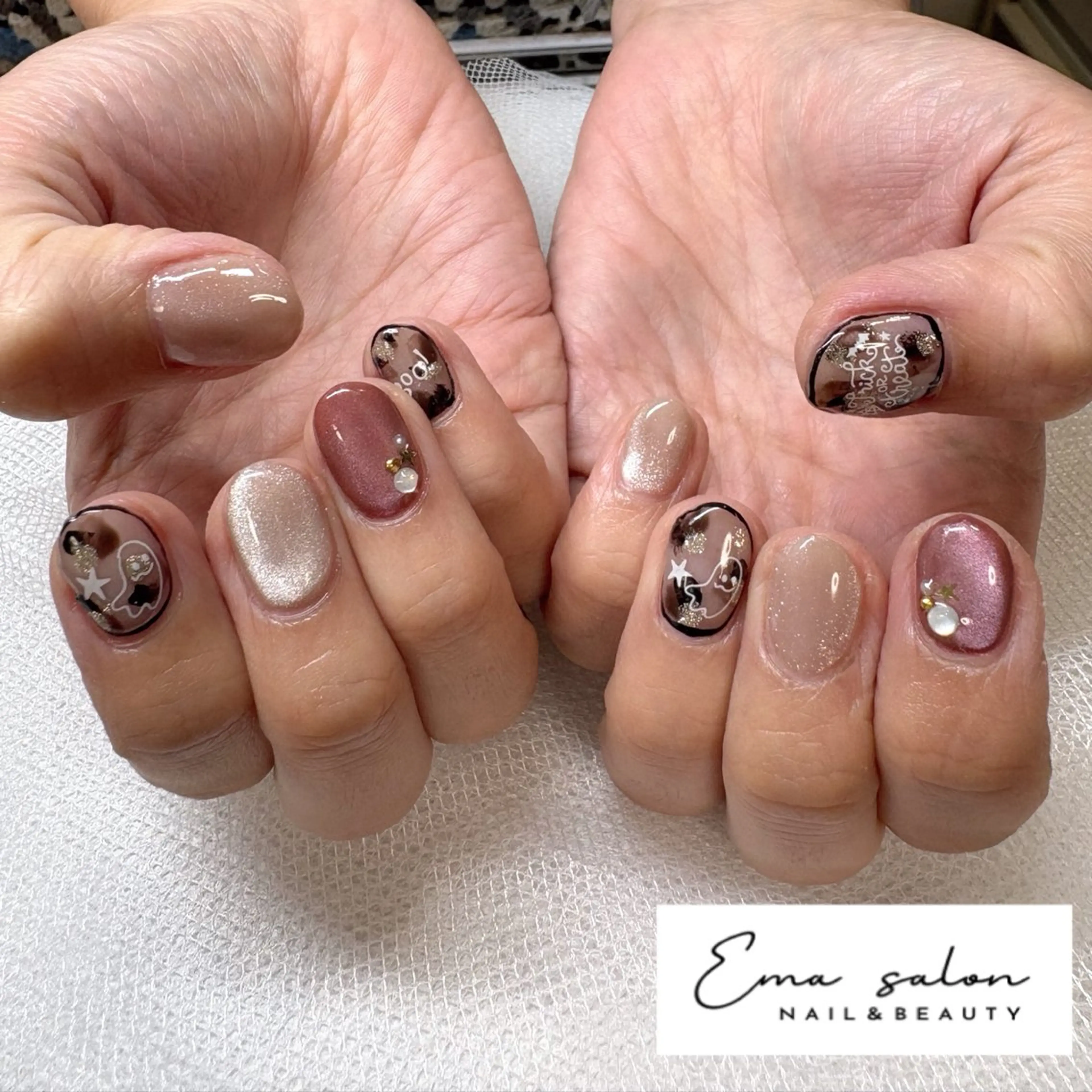 ネイル ハンドネイル Ema salon satomiのネイルデザイン