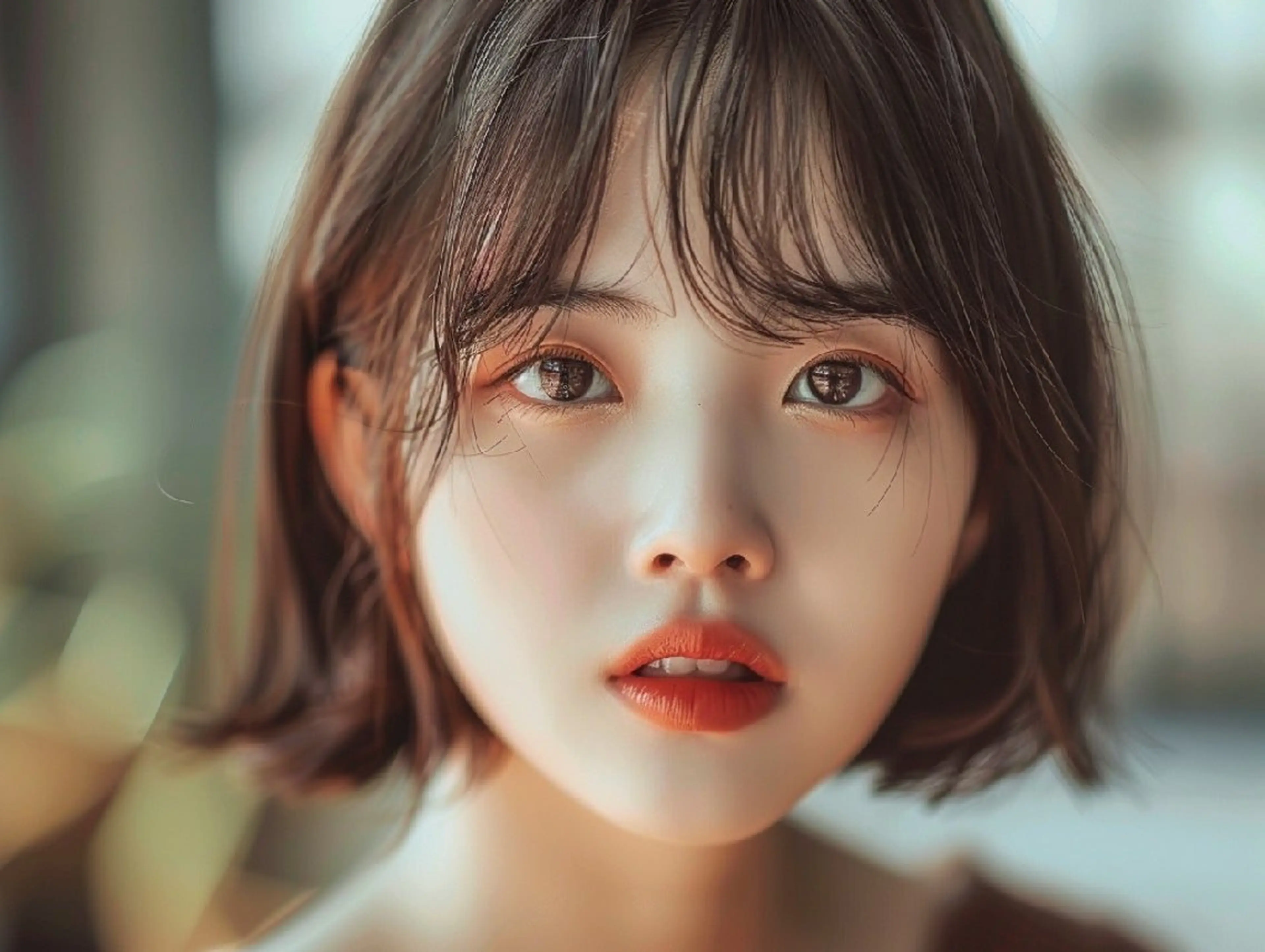 カラー 束感まつぱ🥑🤍 NATUKI🤍のマツエク・マツパデザイン