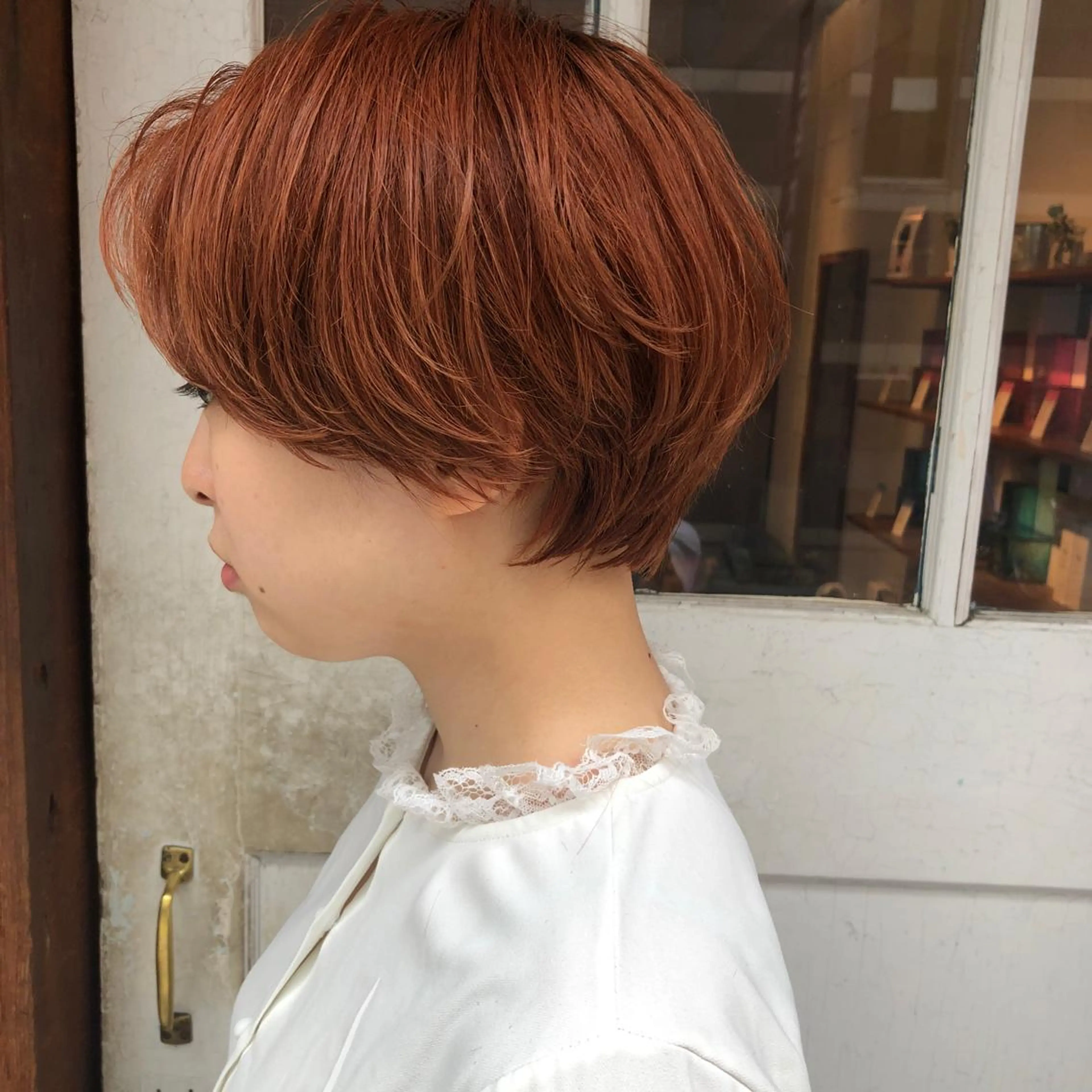 ショート カラー emme エミィ/立川のヘアスタイル