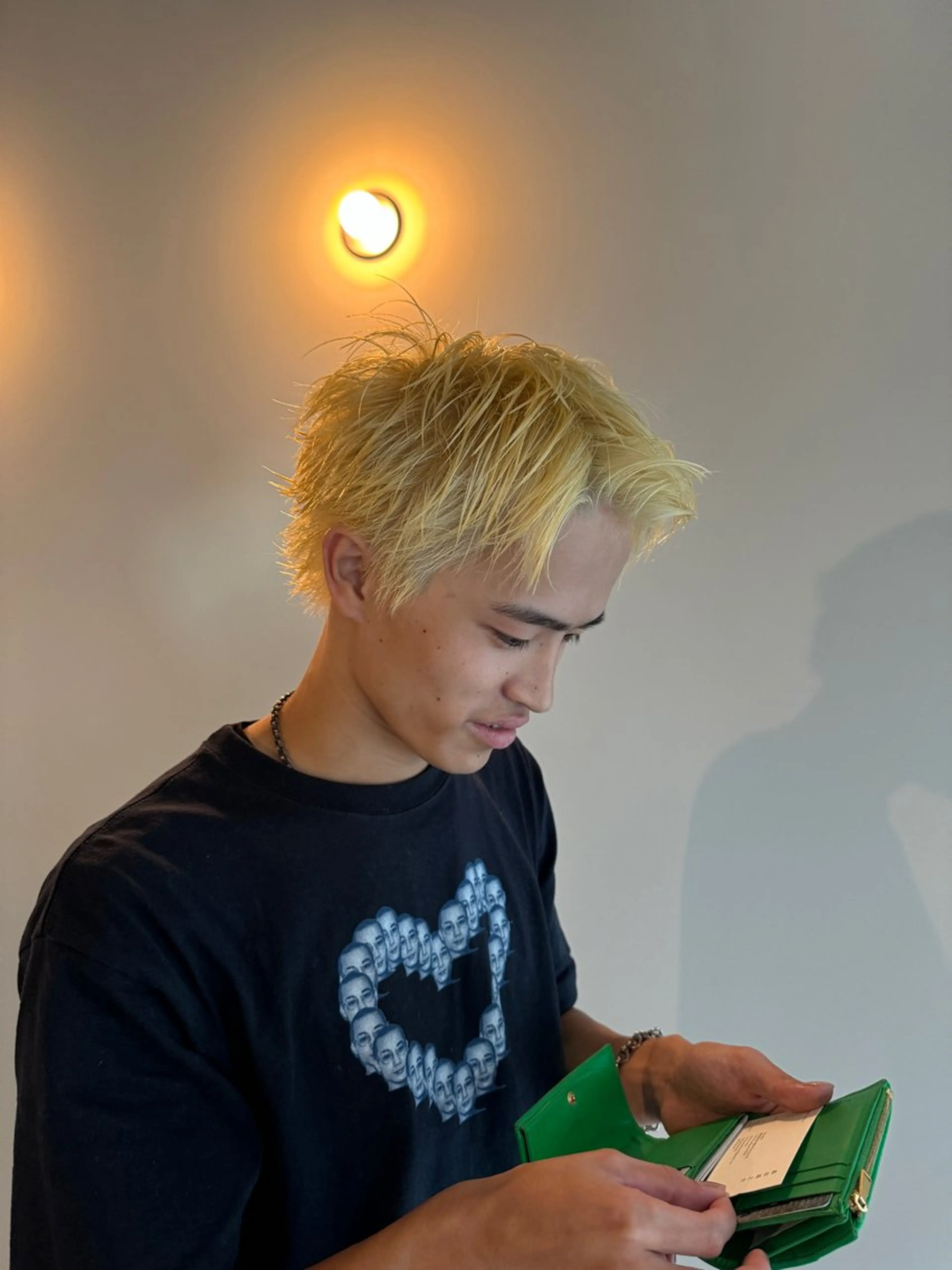 ショート カラー 森田 鴻之介のヘアスタイル