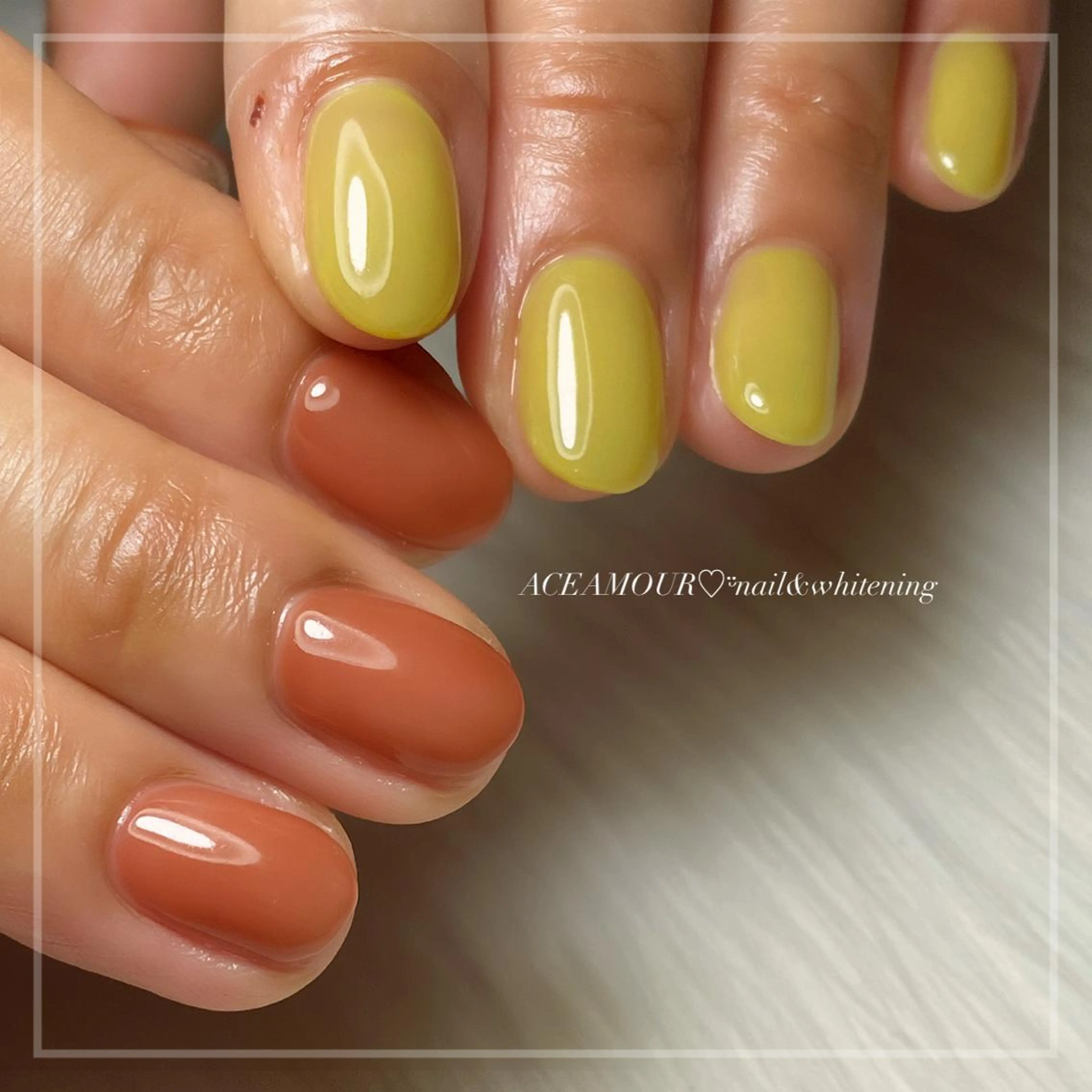 ネイル ネイル/耳つぼ /新ホワイトニングのネイルデザイン