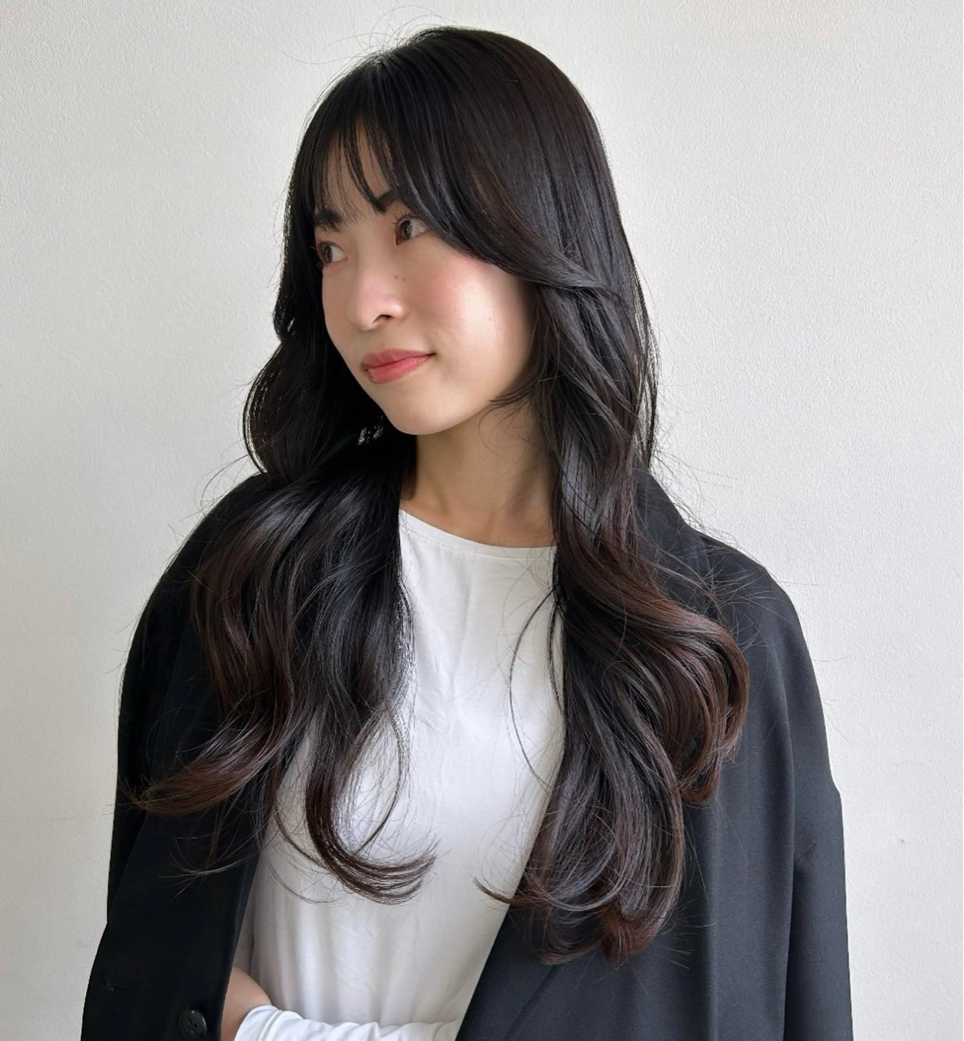 ロング カラー 韓国風ヘア カット ヘアカラー risako🇰🇷 韓国ヘア/レイヤーのヘアスタイル