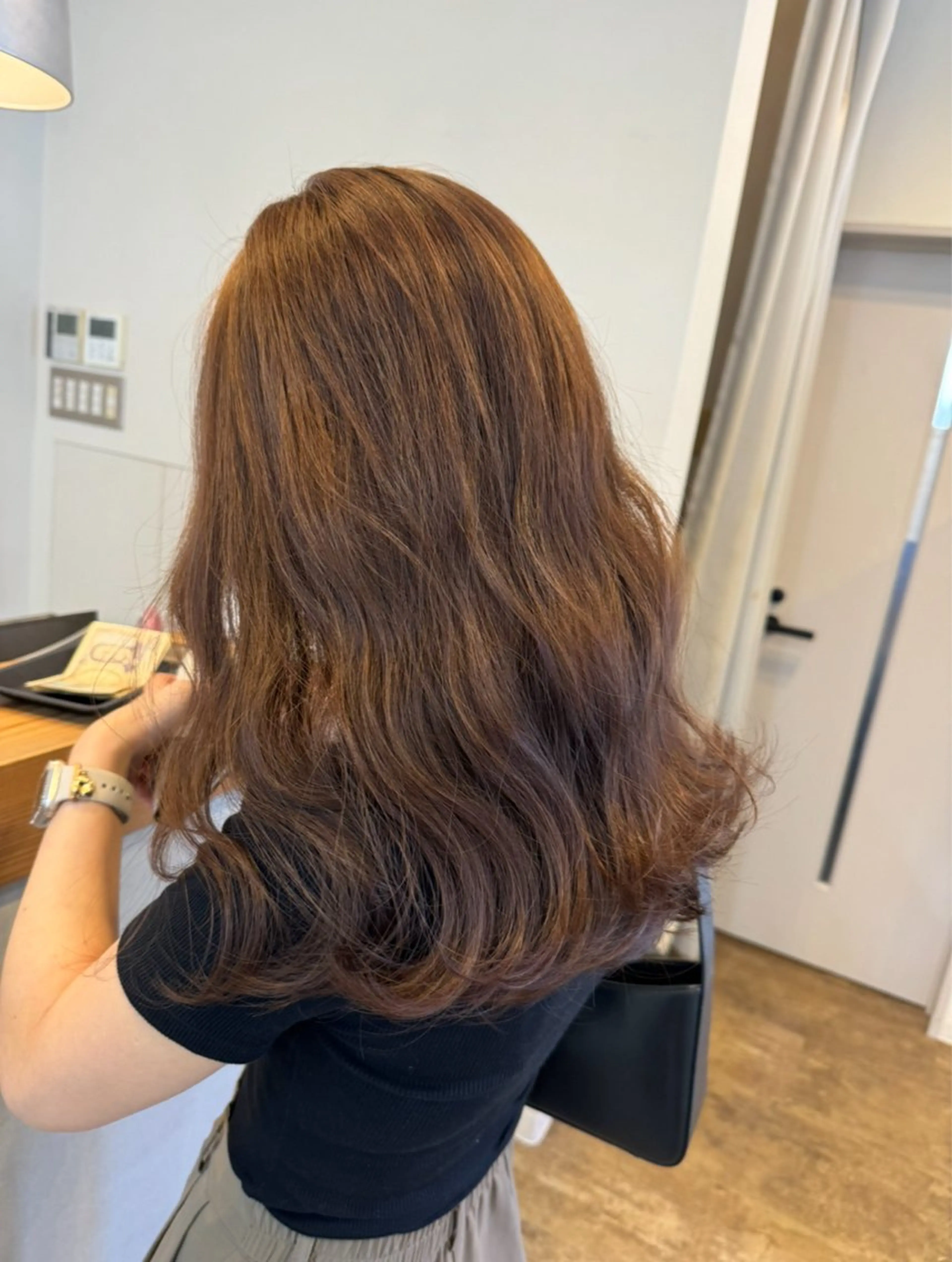 カラー ヘアカラー トリートメント サ チのヘアスタイル