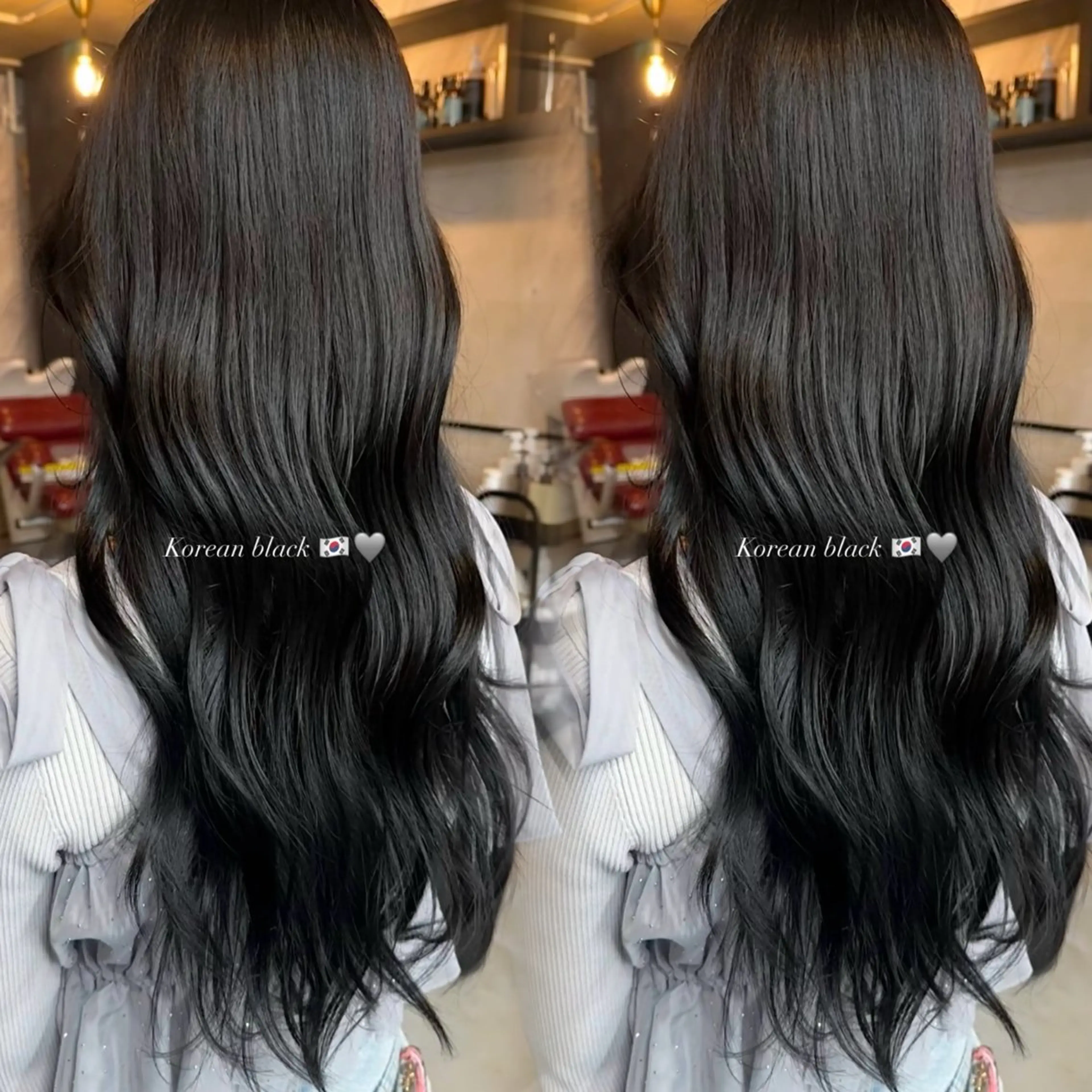 ロング ヘアカラー トリートメント ainya/心斎橋 /ハイトーンのヘアスタイル