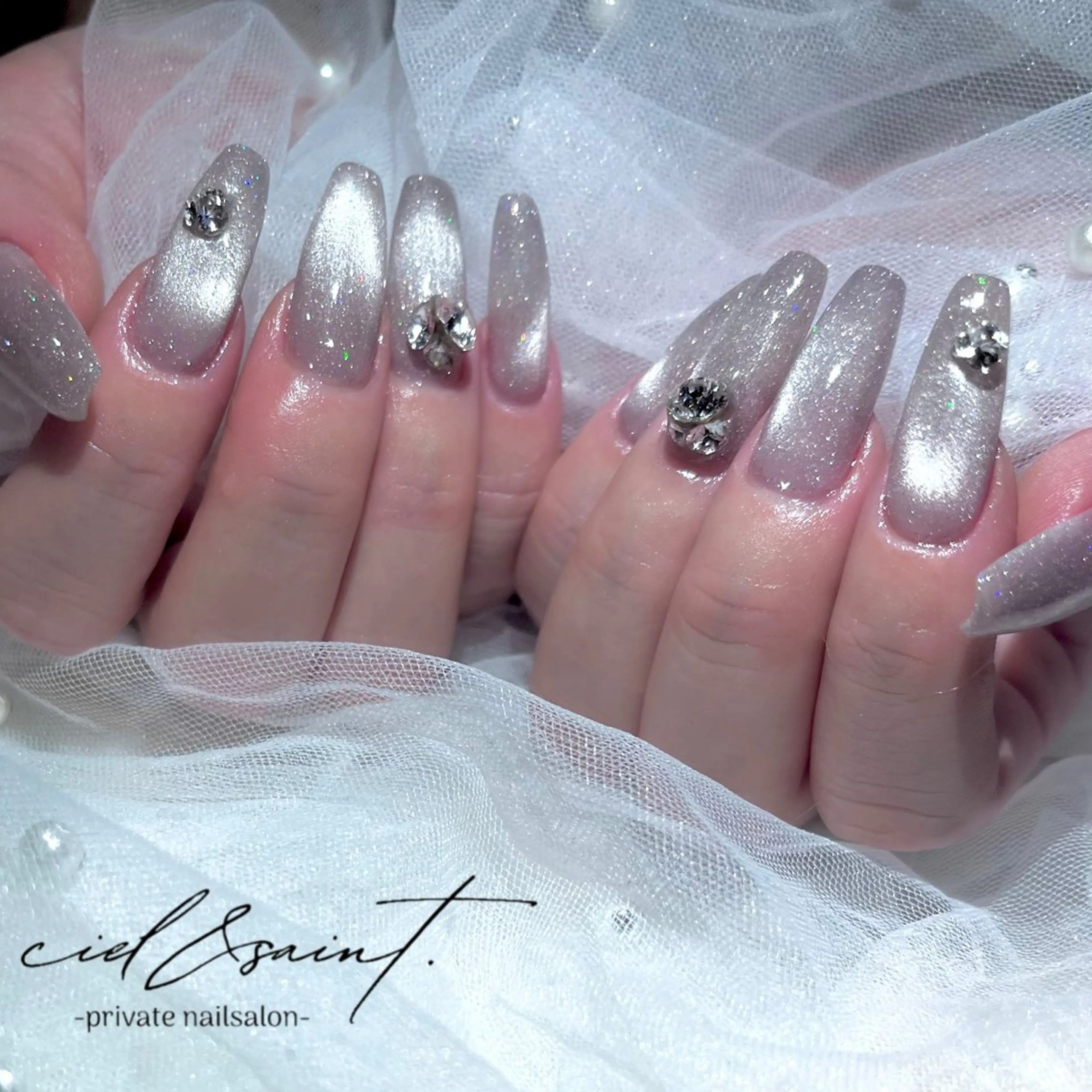 ネイル ハンドネイル nail salon ciel&saintのネイルデザイン