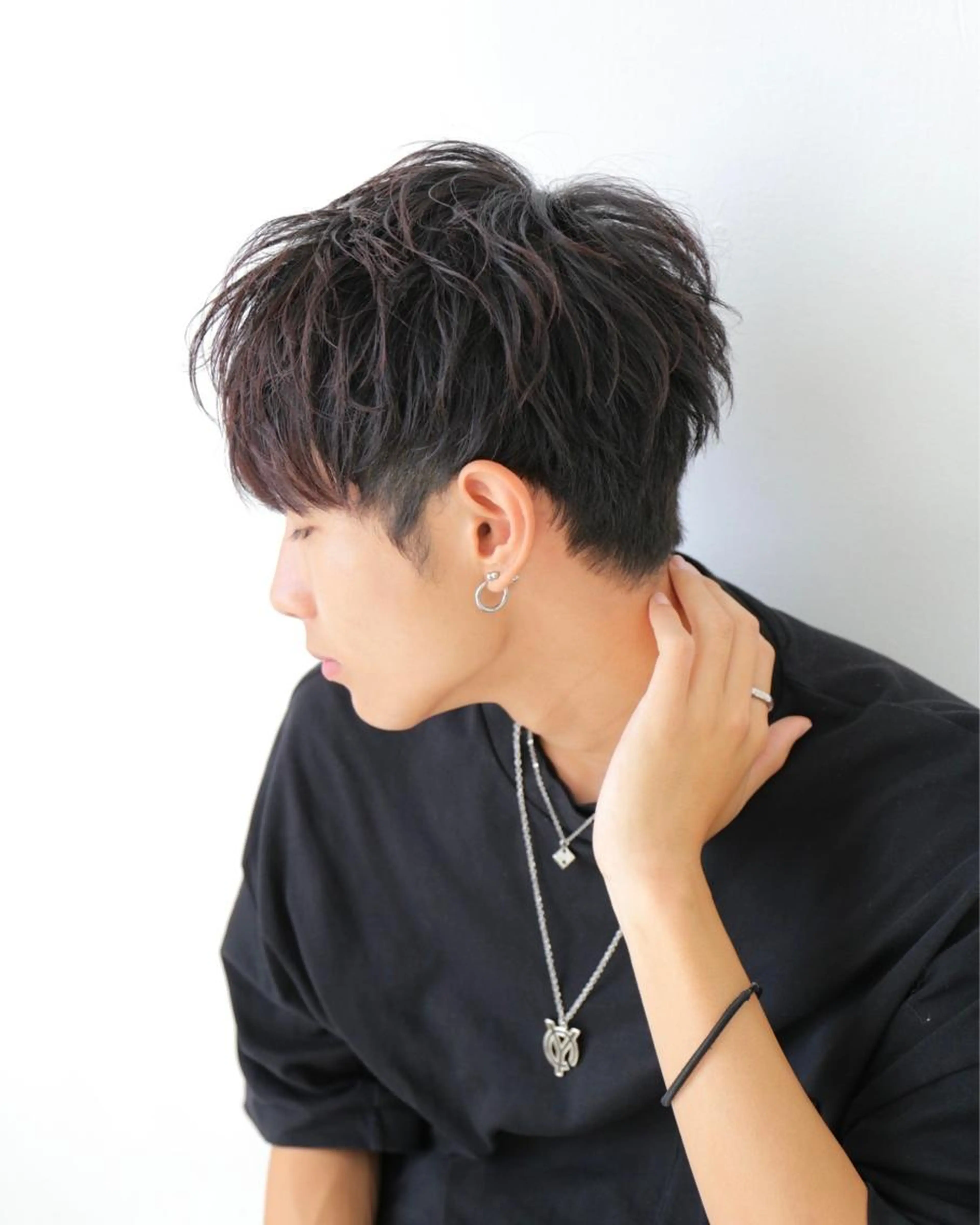 【セットしやすいこわだりの量感】メンズカット+シャンプーの写真