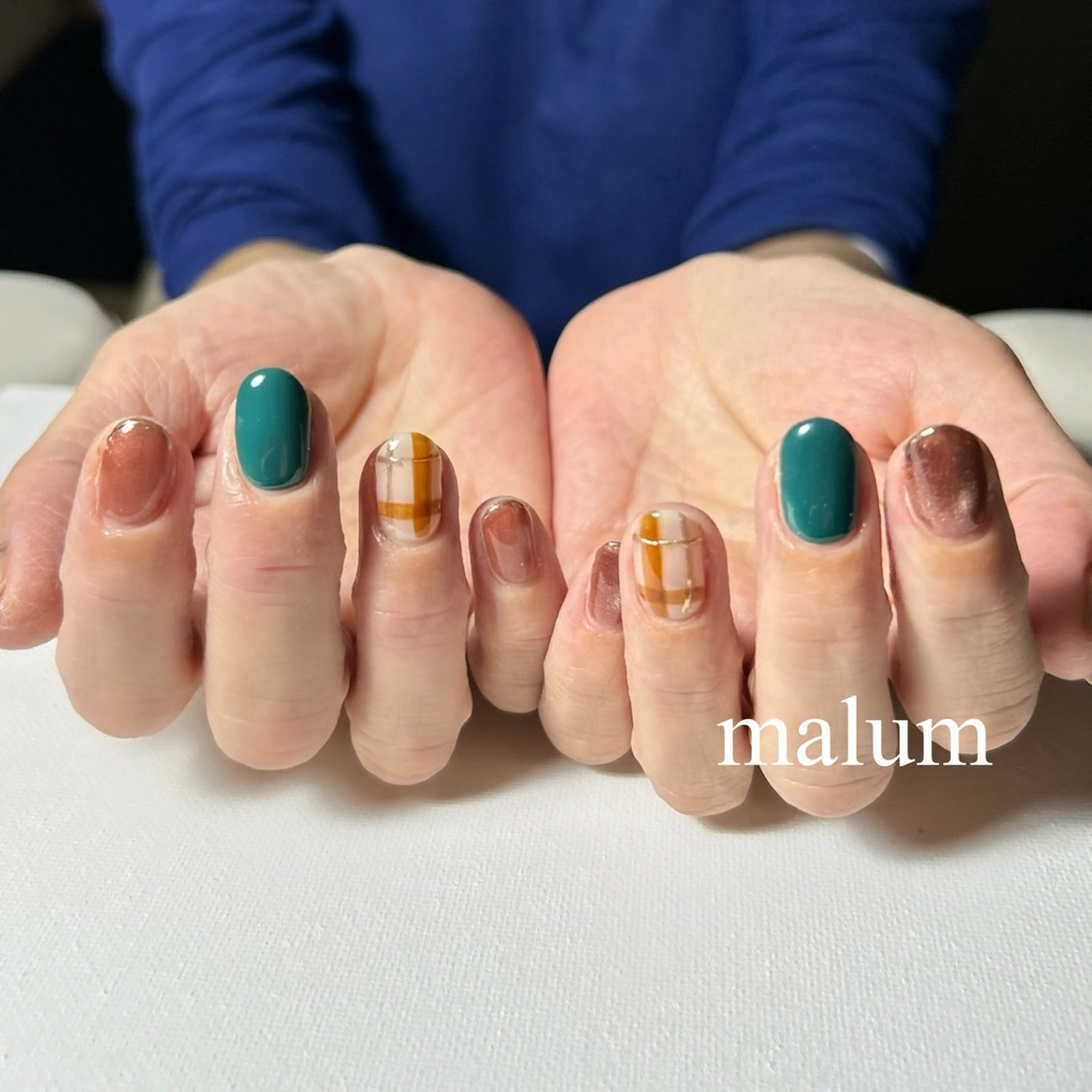 ネイル ハンドネイル malum nailのネイルデザイン
