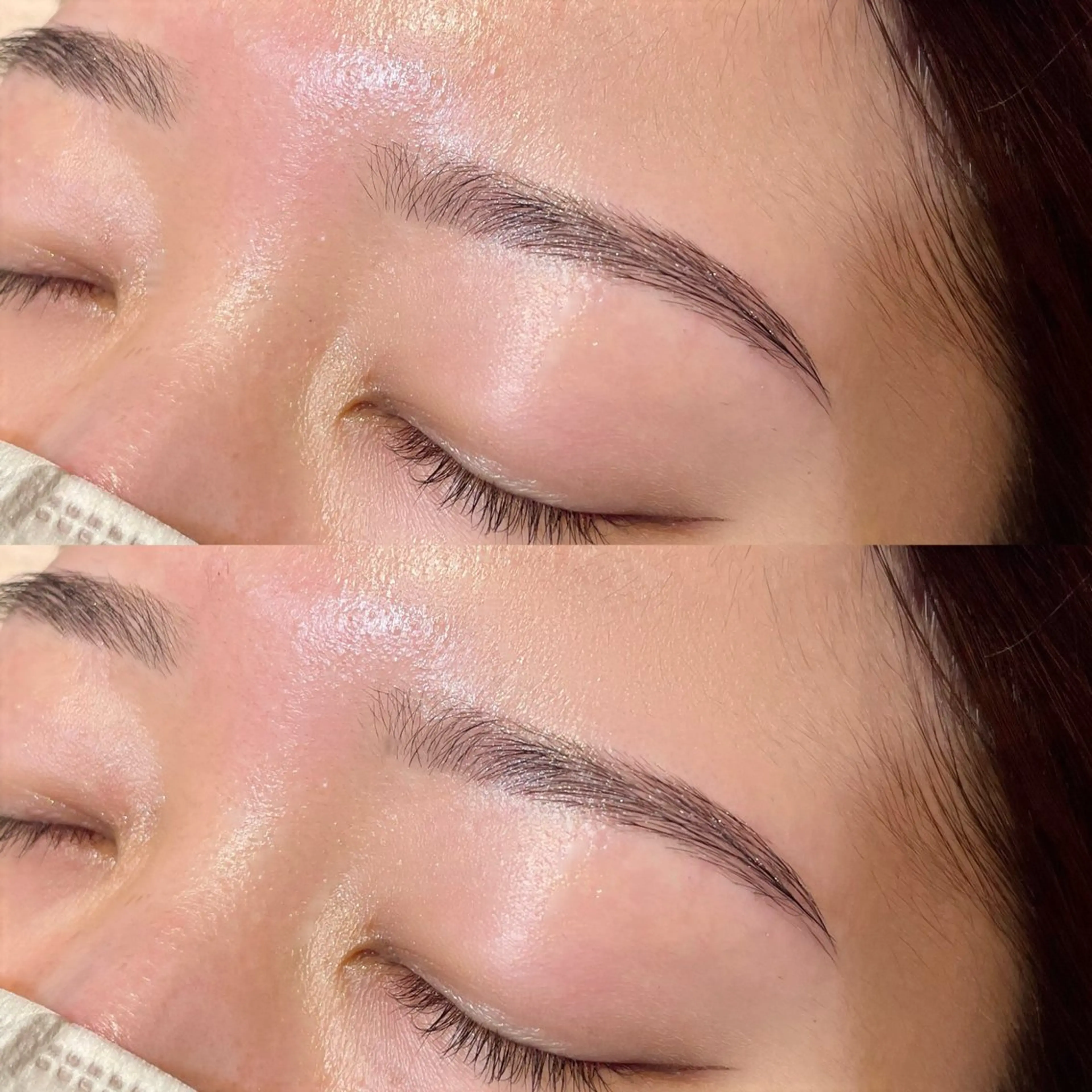 アイブロウ ワックス脱毛 笠井 彩花のマツエク・マツパデザイン