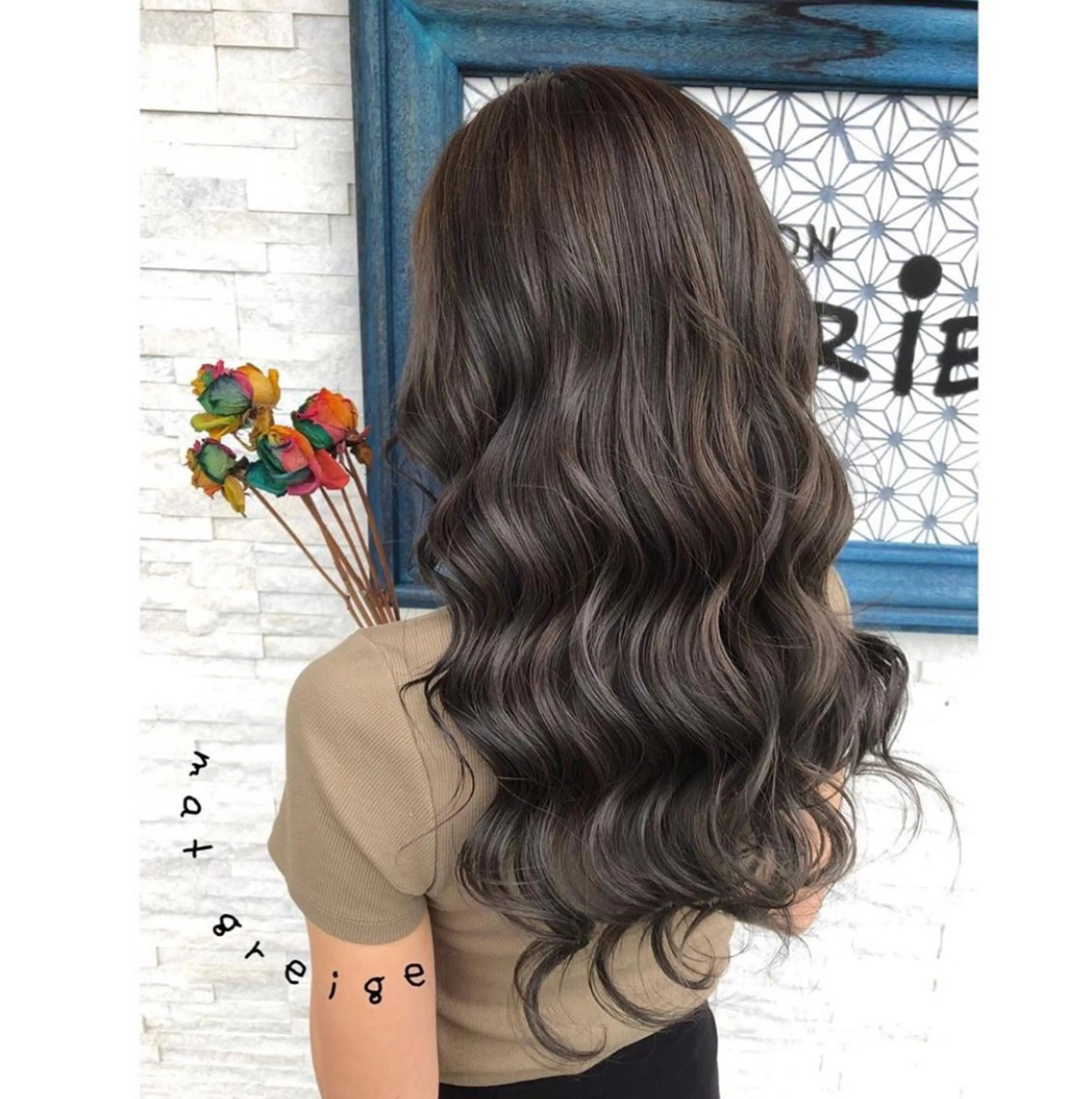 ロング カラー 美容室 ソンリエのヘアスタイル