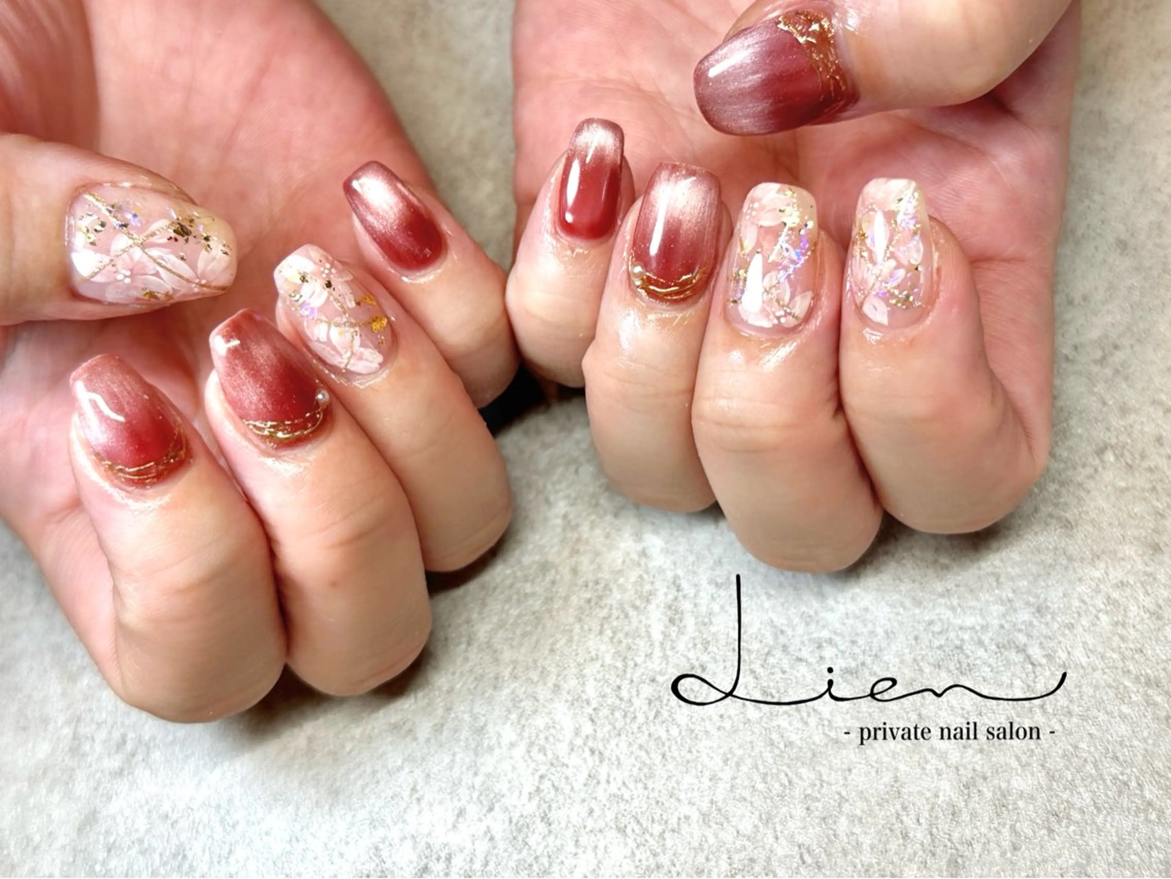 ネイル ハンドネイル Lien 【リアン】北堀江のネイルデザイン