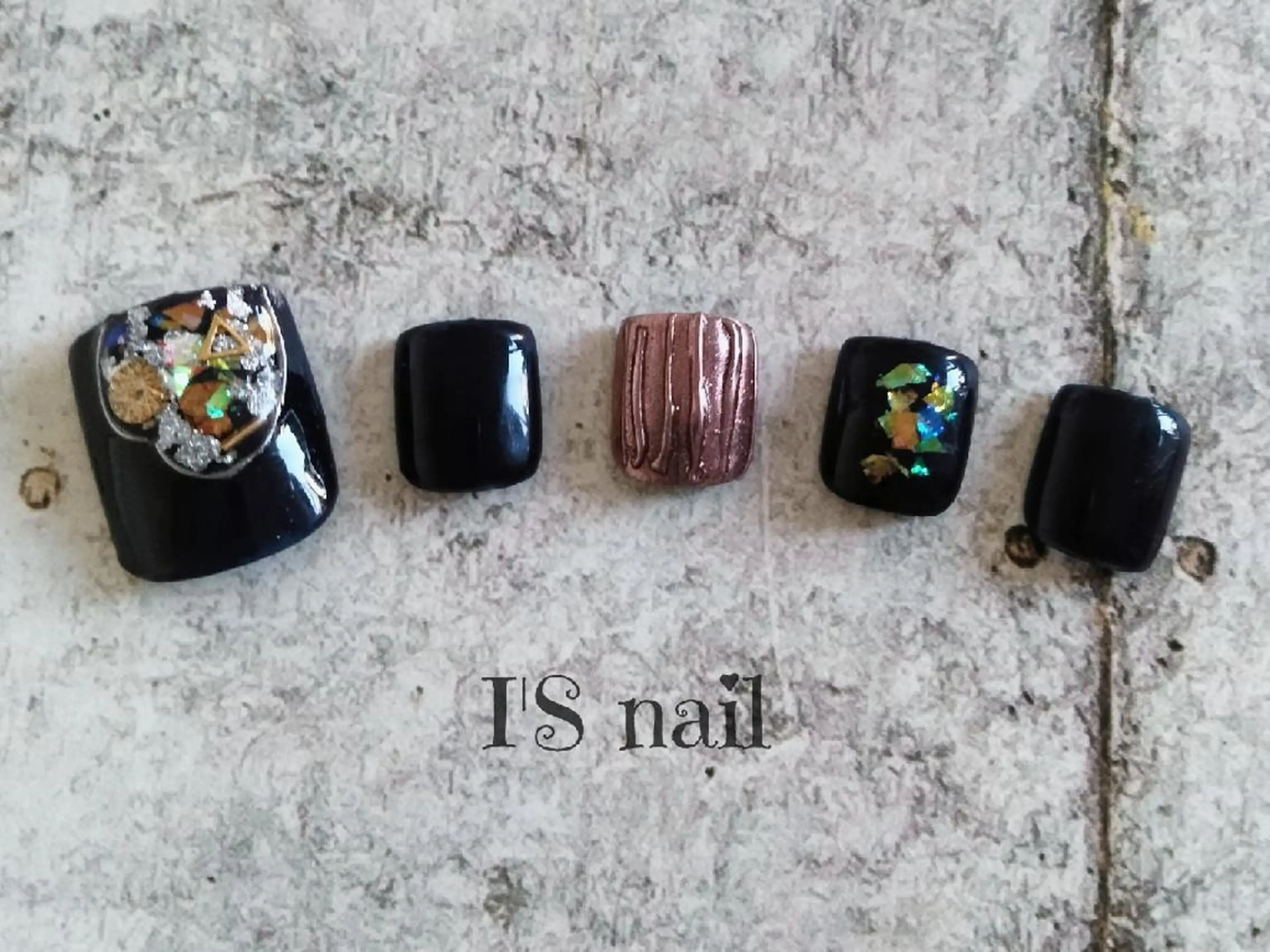 ネイル フットネイル ニュアンスネイル フットネイル I'S nail 佐野のネイルデザイン