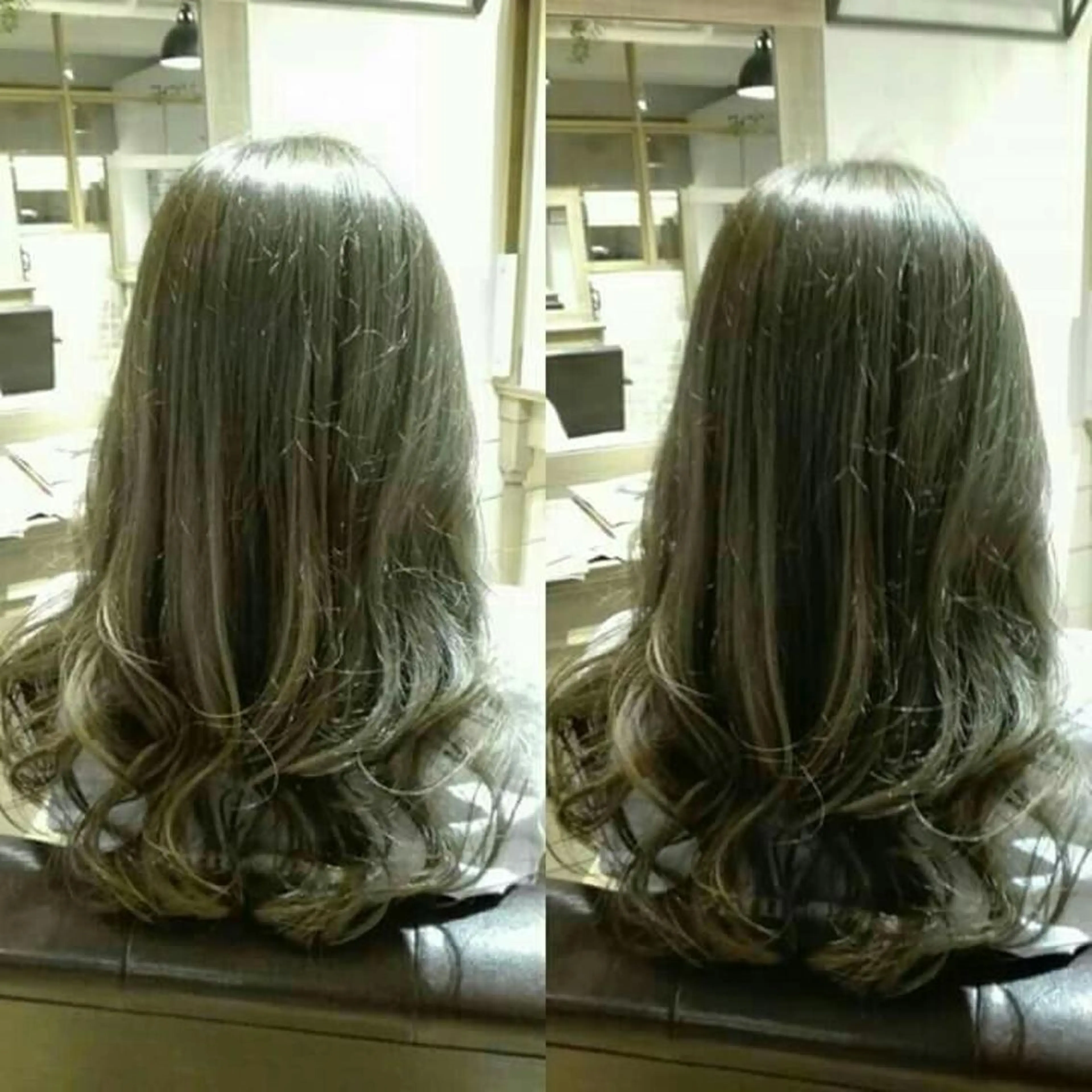 ロング カラー パーマ ヘアアレンジ メンズ キッズ ネイル マツエク・マツパ メンズハイライト メンズインナーカラー アッシュ アッシュグレー アッシュグレージュ Beauty＆Relaxation MEGUMI所属・MEGUMI megumiのヘアスタイル