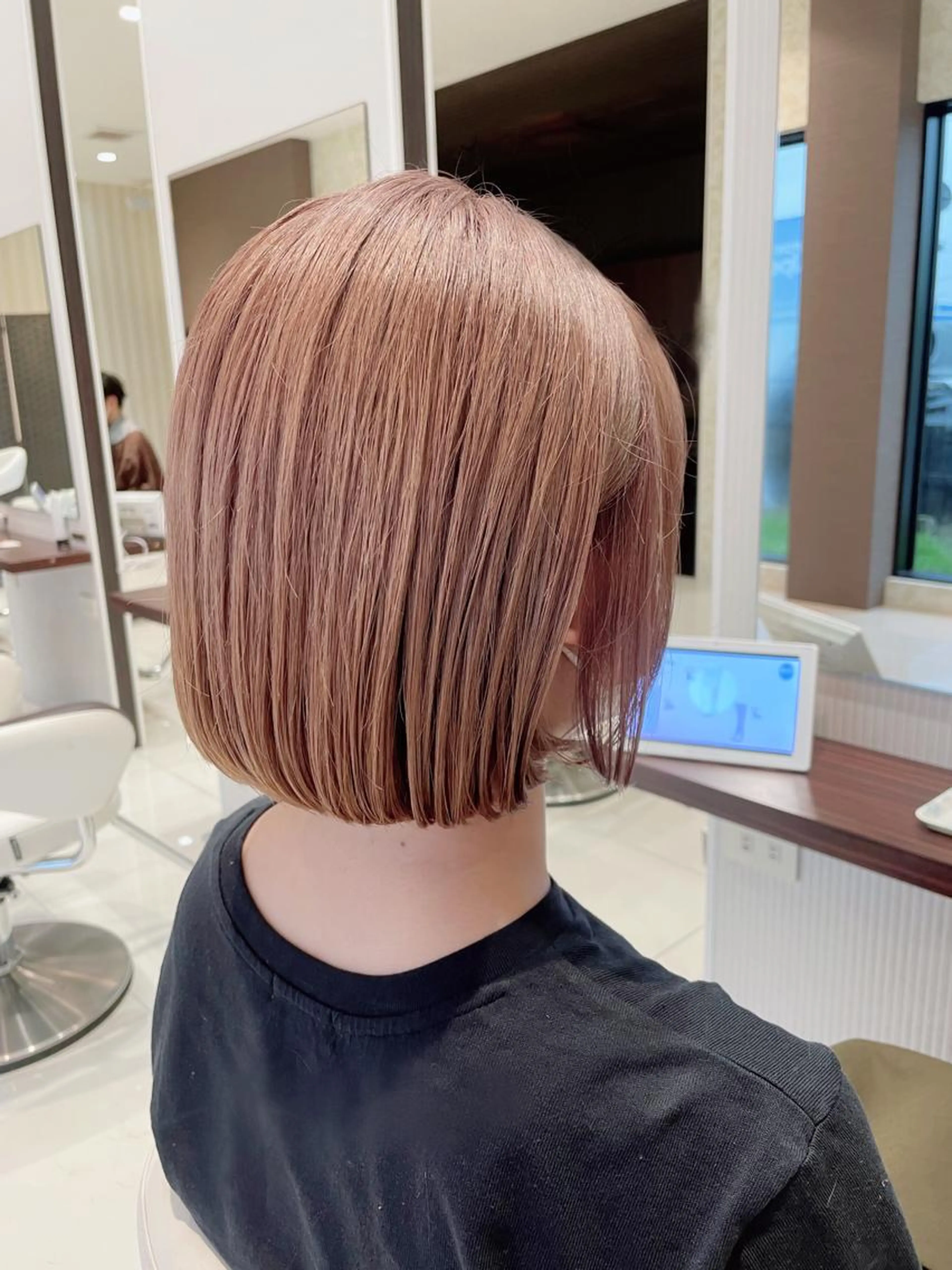 カット+艶カラー+1stepトリートメントの写真