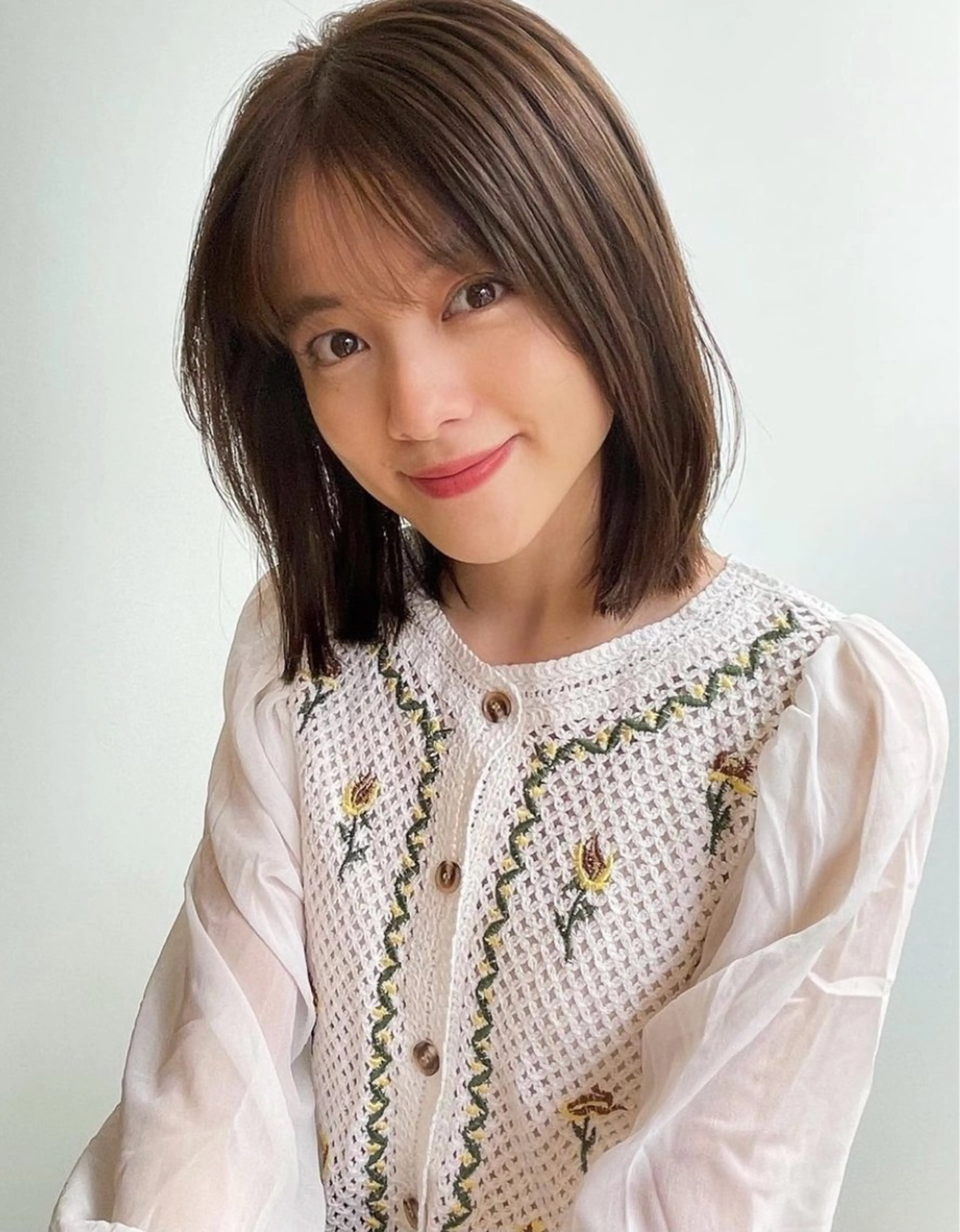 ミディアム カット ヘアカラー トリートメント 🍀髪質改善🍀 SORA  麻布十番のヘアスタイル