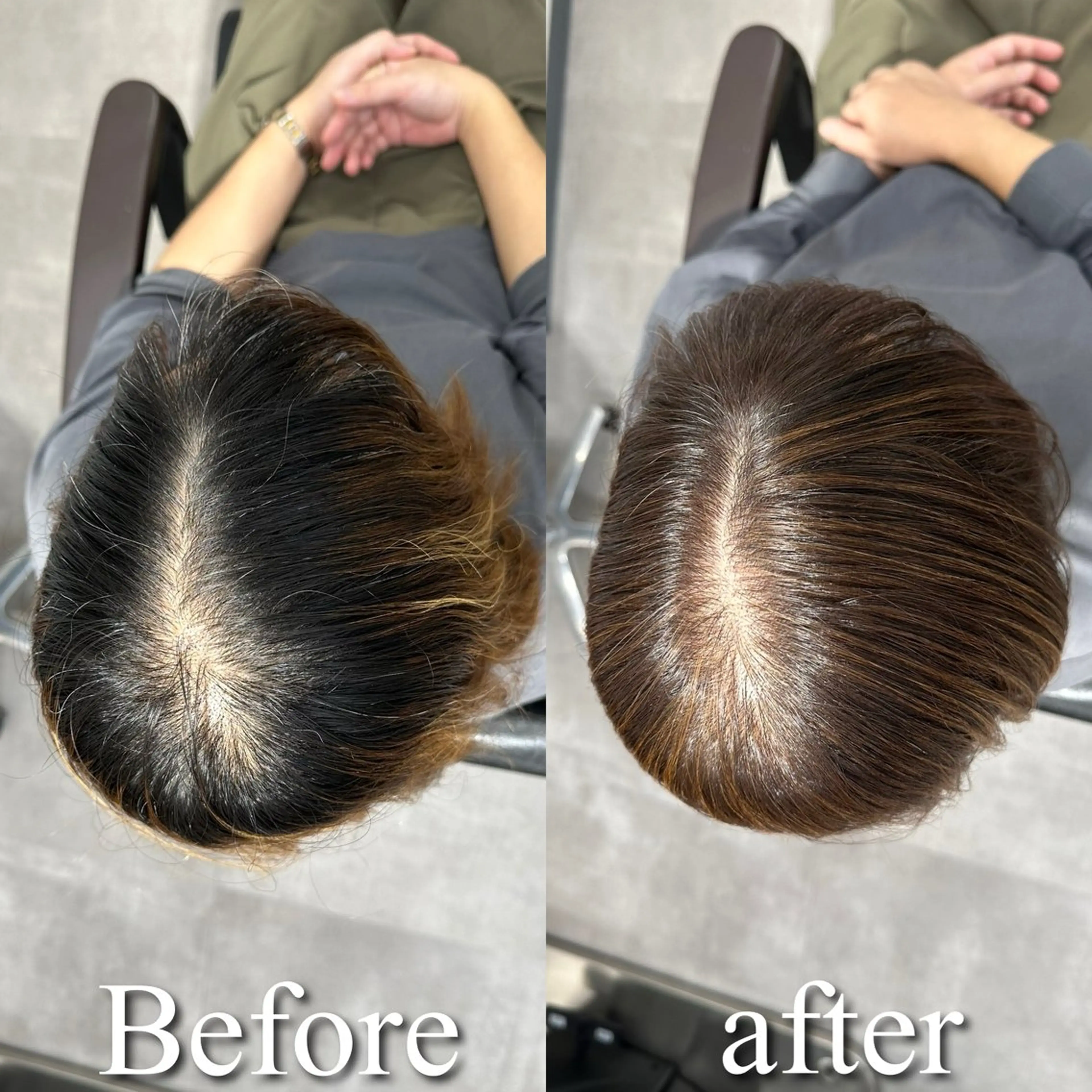 ロング カラー レイヤーカット 髪質改善専門店 Adele 青山所属・白髪ぼかし/レイヤー 青山/ヒロキのヘアスタイル