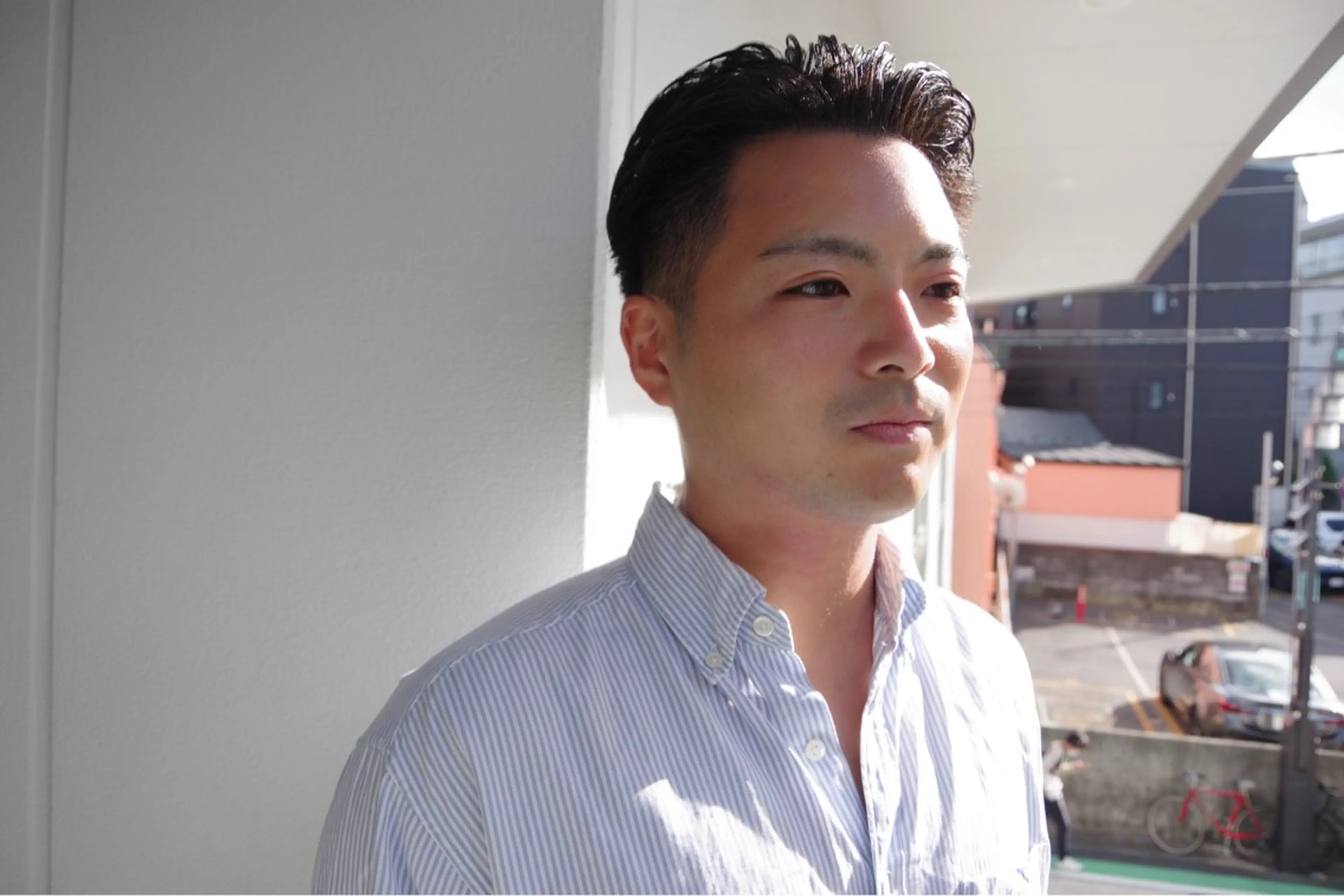 メンズ YinYang所属・川﨑 章弘のヘアスタイル