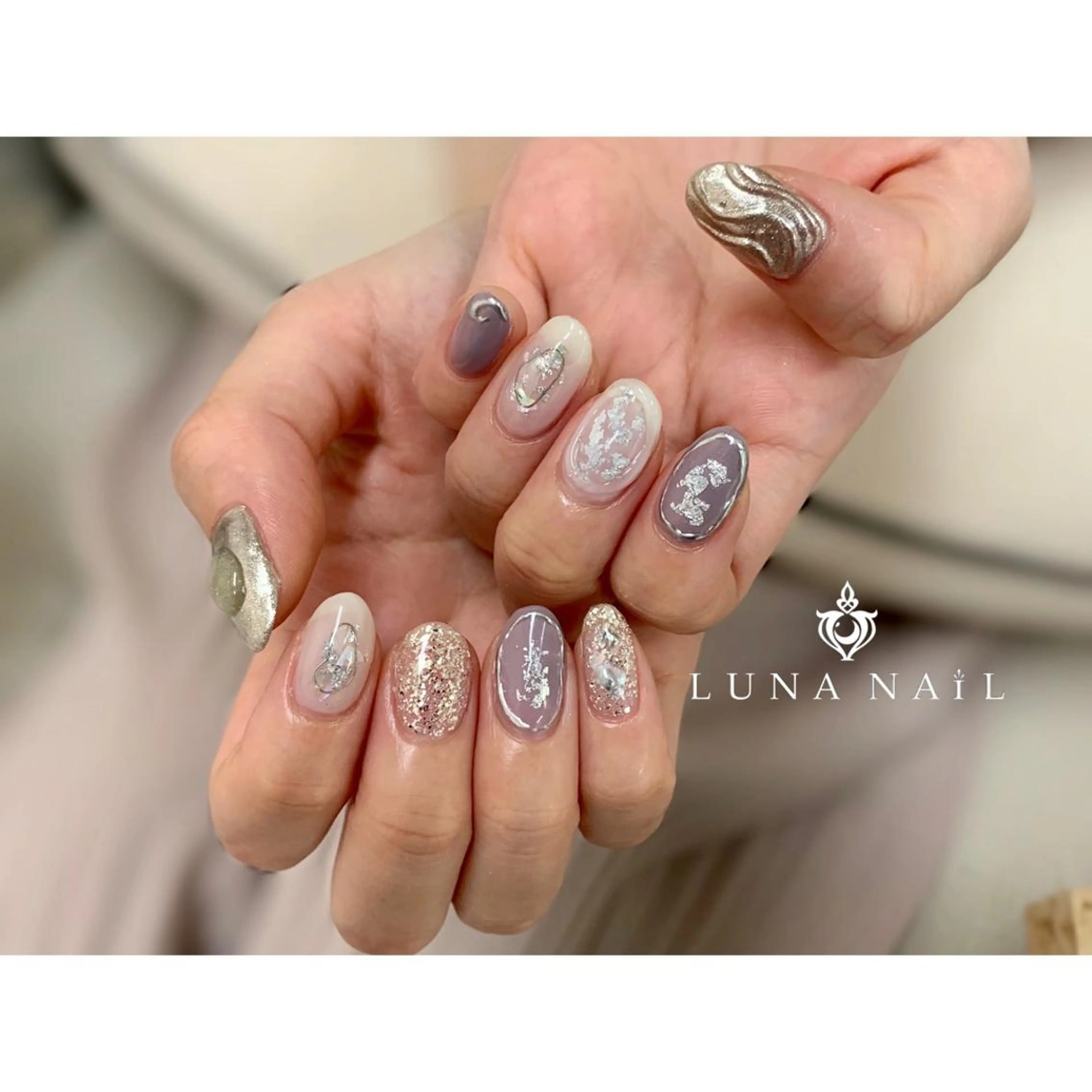 ネイル アトリエ　ミモザ所属・いまむら あかりのネイルデザイン