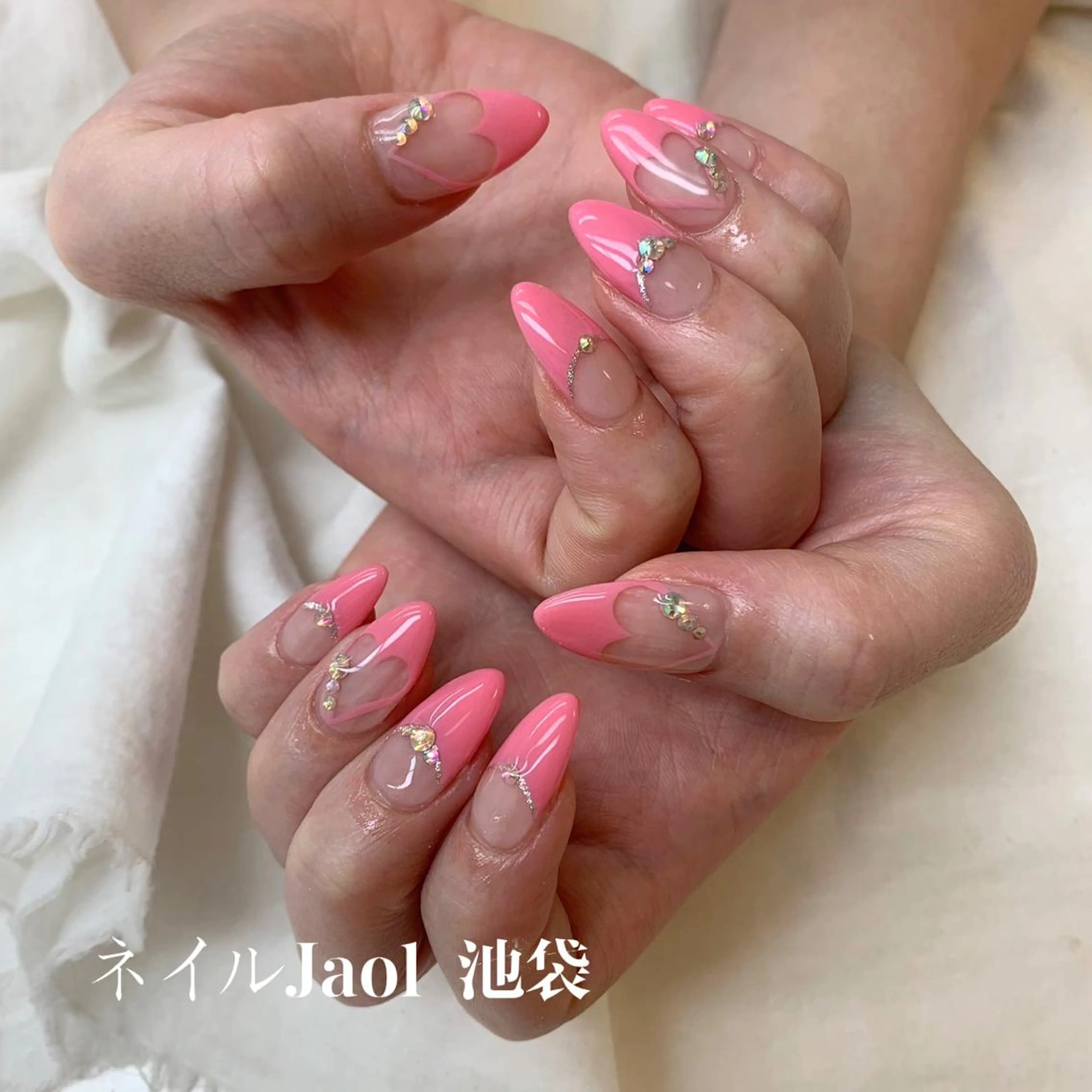 ミディアム nail jaol池袋店所属・ネイルJaol 池袋のネイルデザイン