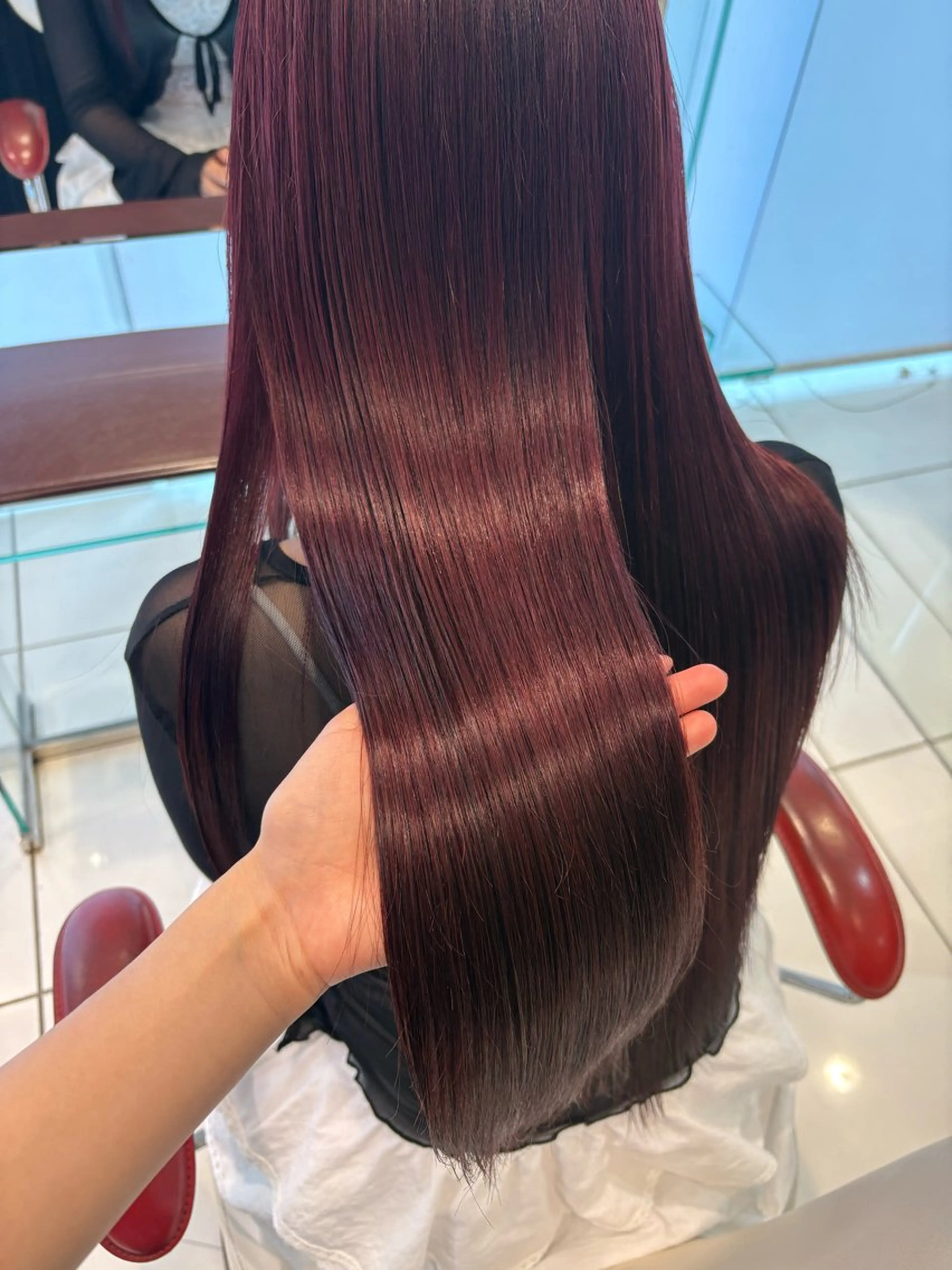 💐【新規限定最上級ケアコース】カット+オーガニックor透明感カラー+TOKIOトリートメント+ケア商品2個付き💐の写真