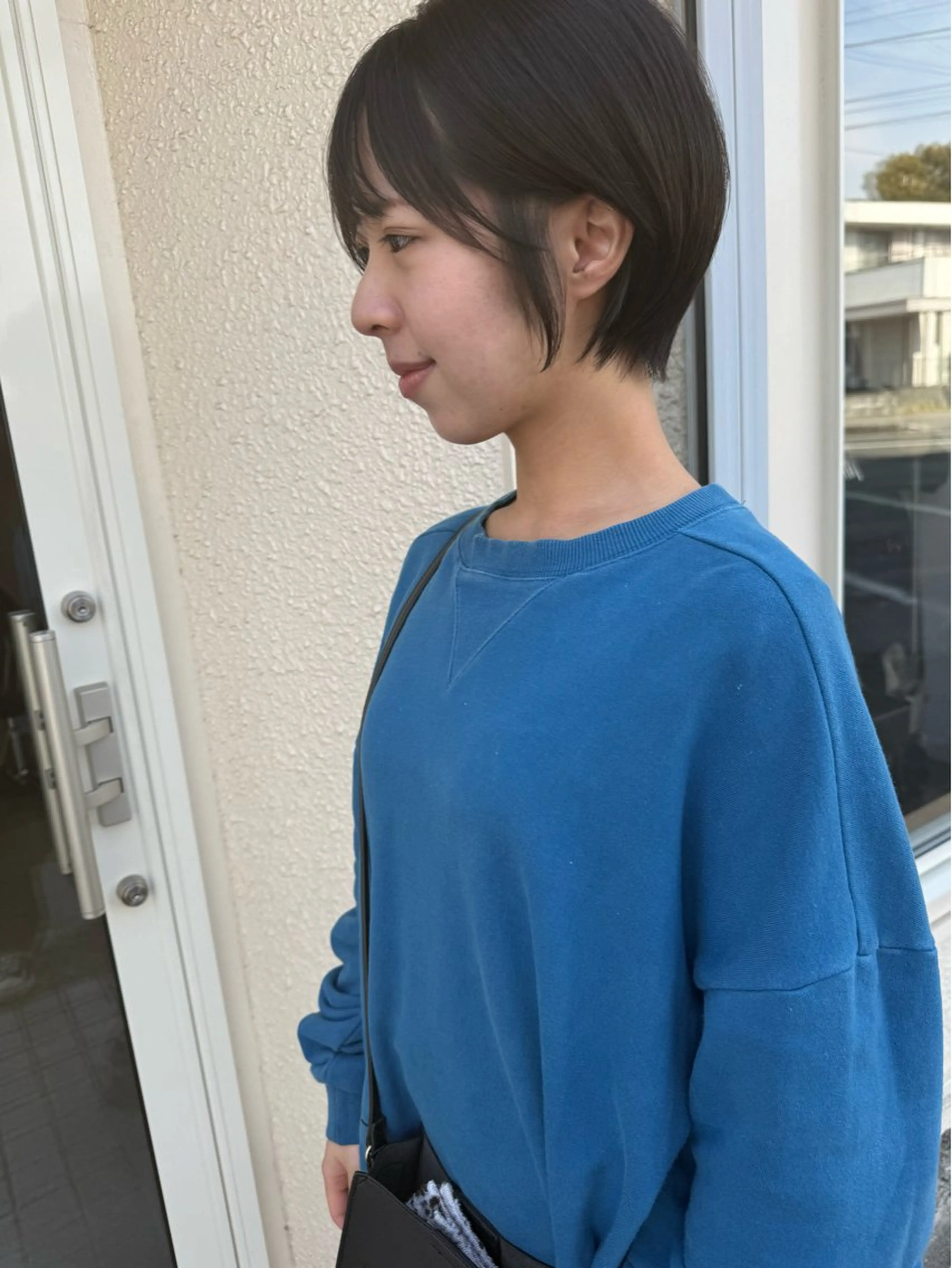 ショート ボブ 髪質改善 韓国風ヘア レイヤーカット ショートヘア suii..hair designのヘアスタイル