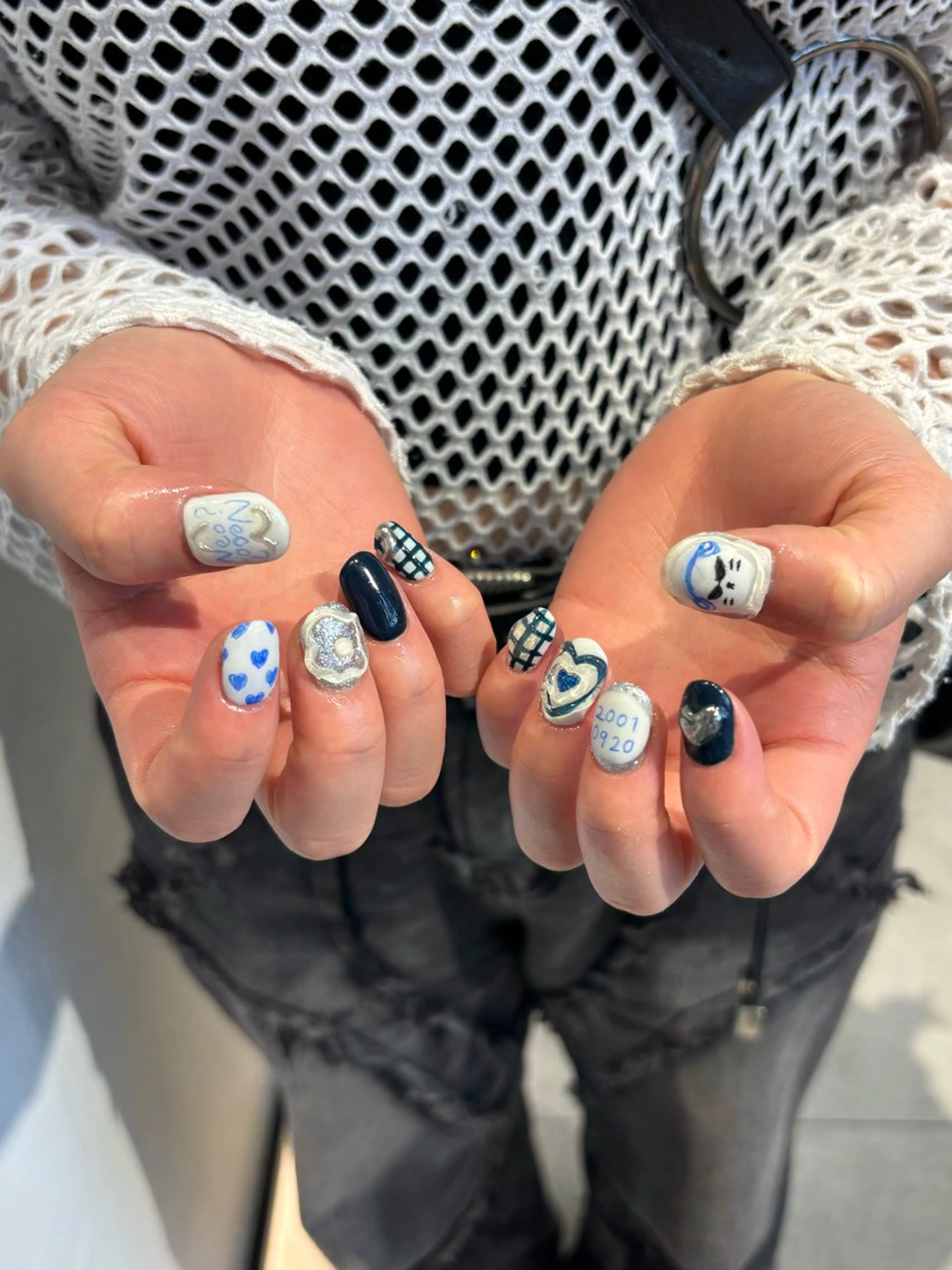 ネイル ハンドネイル ガーリーネイル hiroka🩰🎀のネイルデザイン